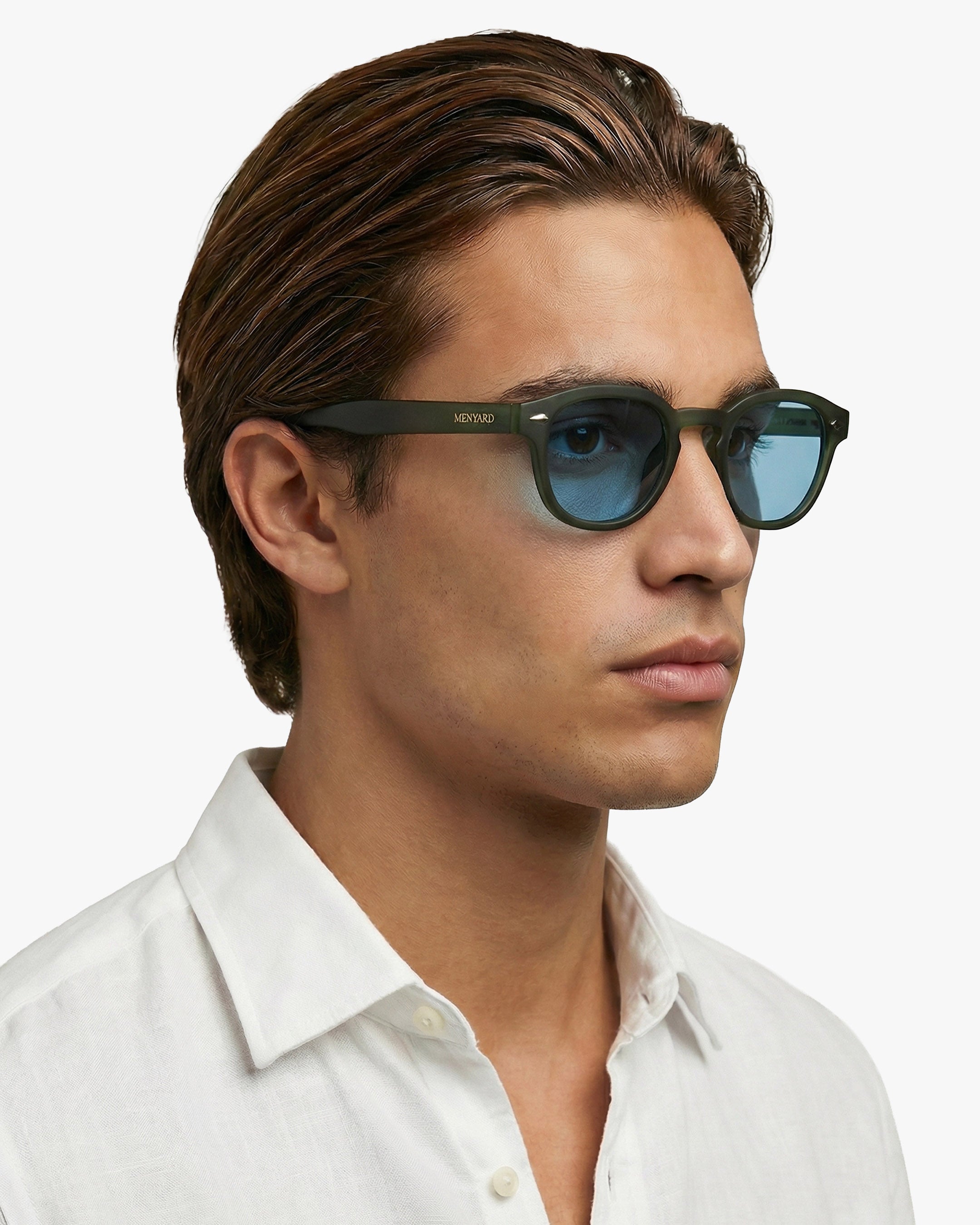 Laurent sunglasses | Green/Blue