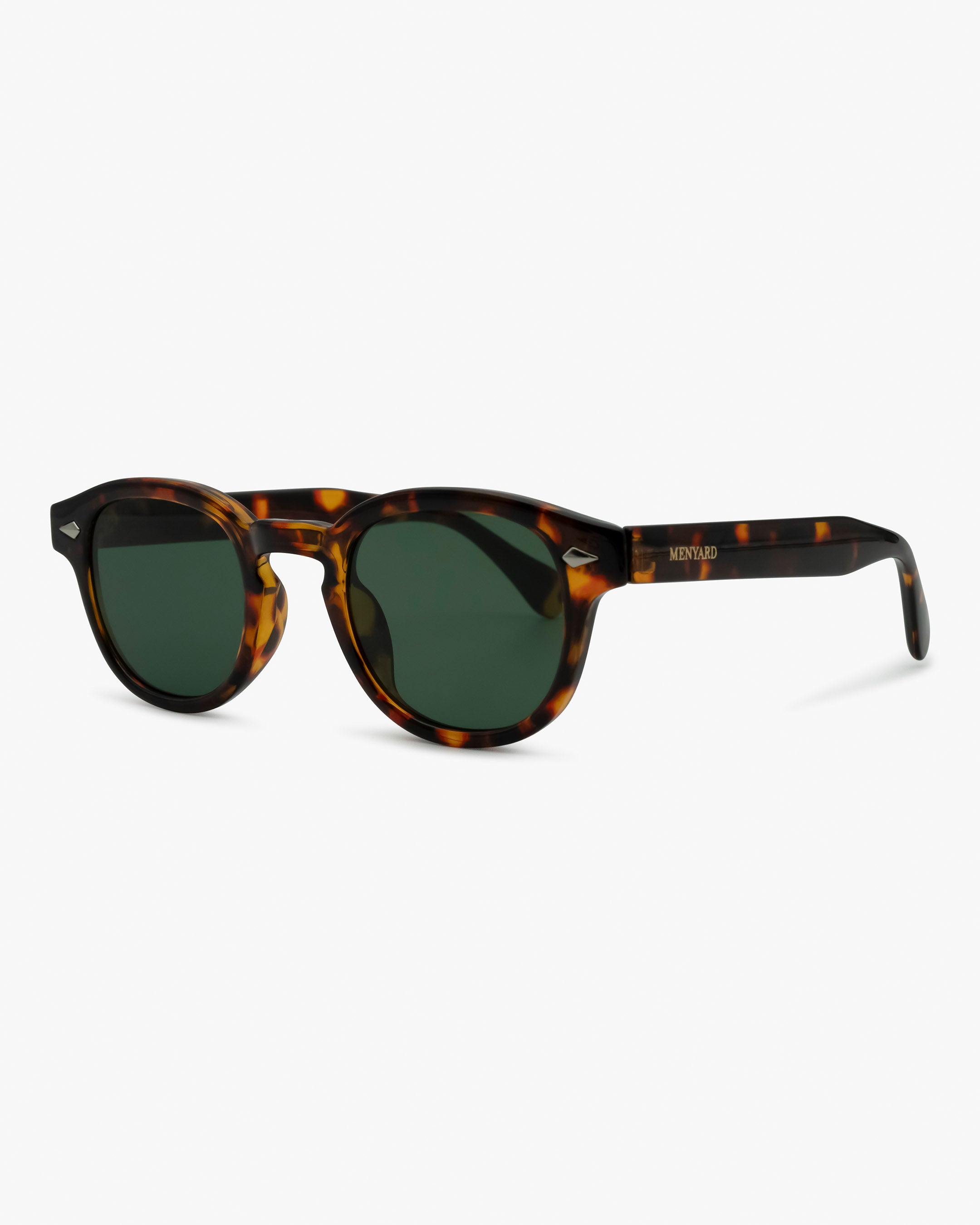 Laurent sunglasses | Tortoise/Green