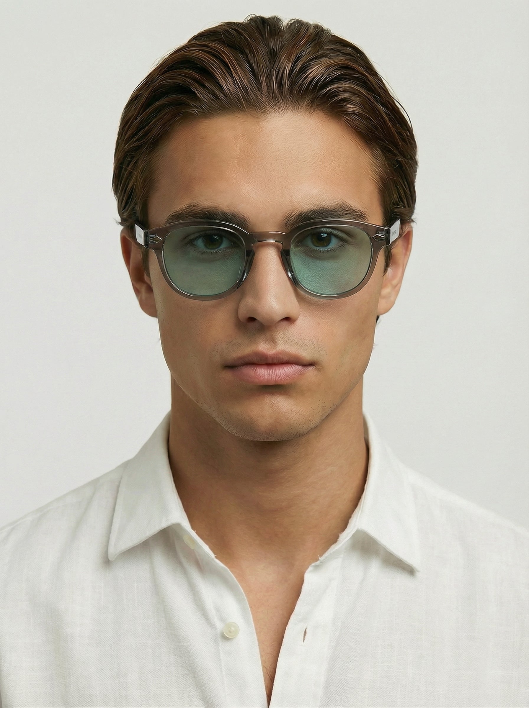 Laurent sunglasses | Grey/Turqoise