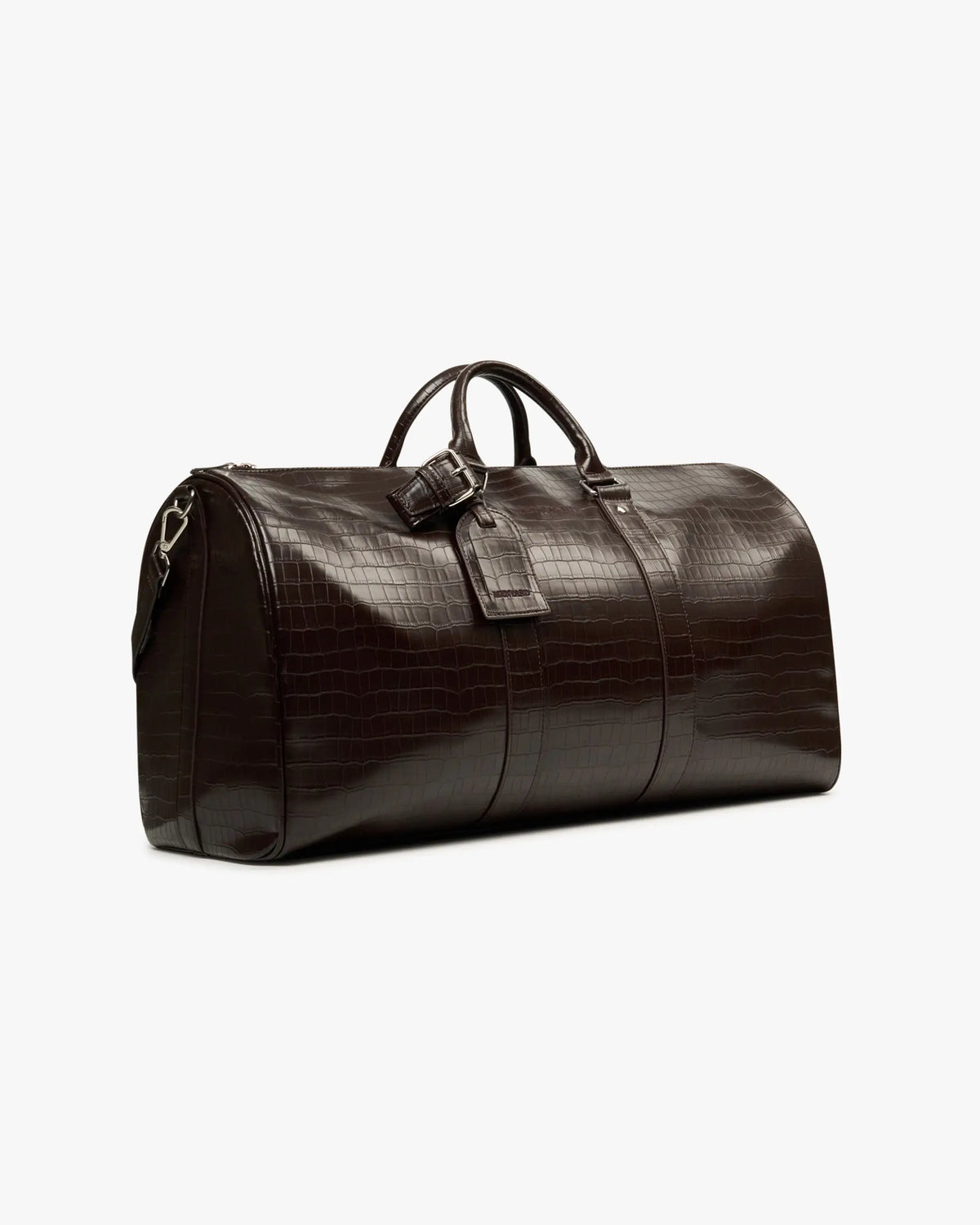 Liberty Crocodile Duffle Bag | Brown