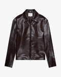 Flatlay front Liberty crocodile jacket