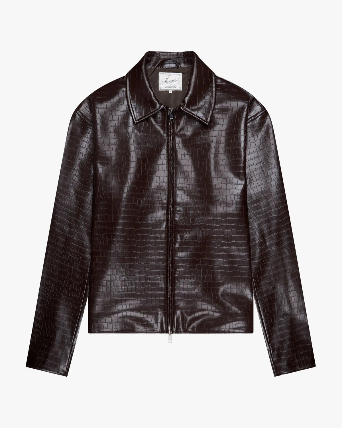Flatlay front Liberty crocodile jacket