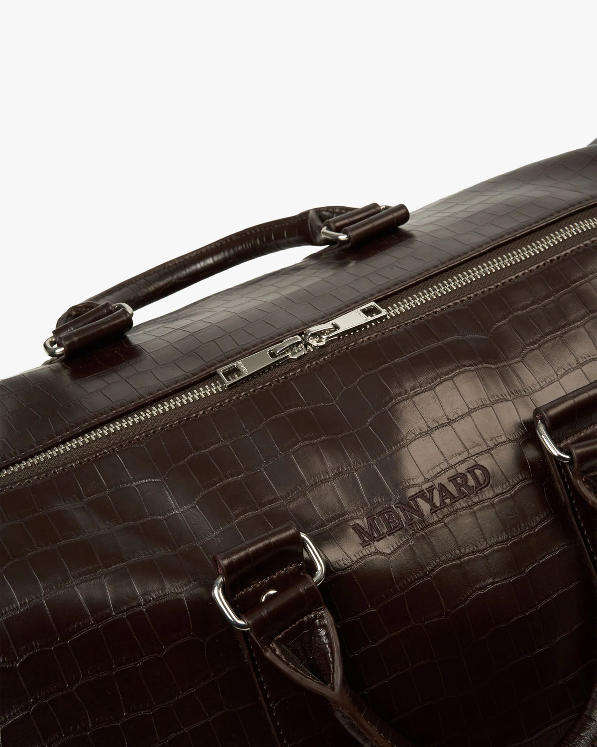Liberty Crocodile Duffle Bag | Brown