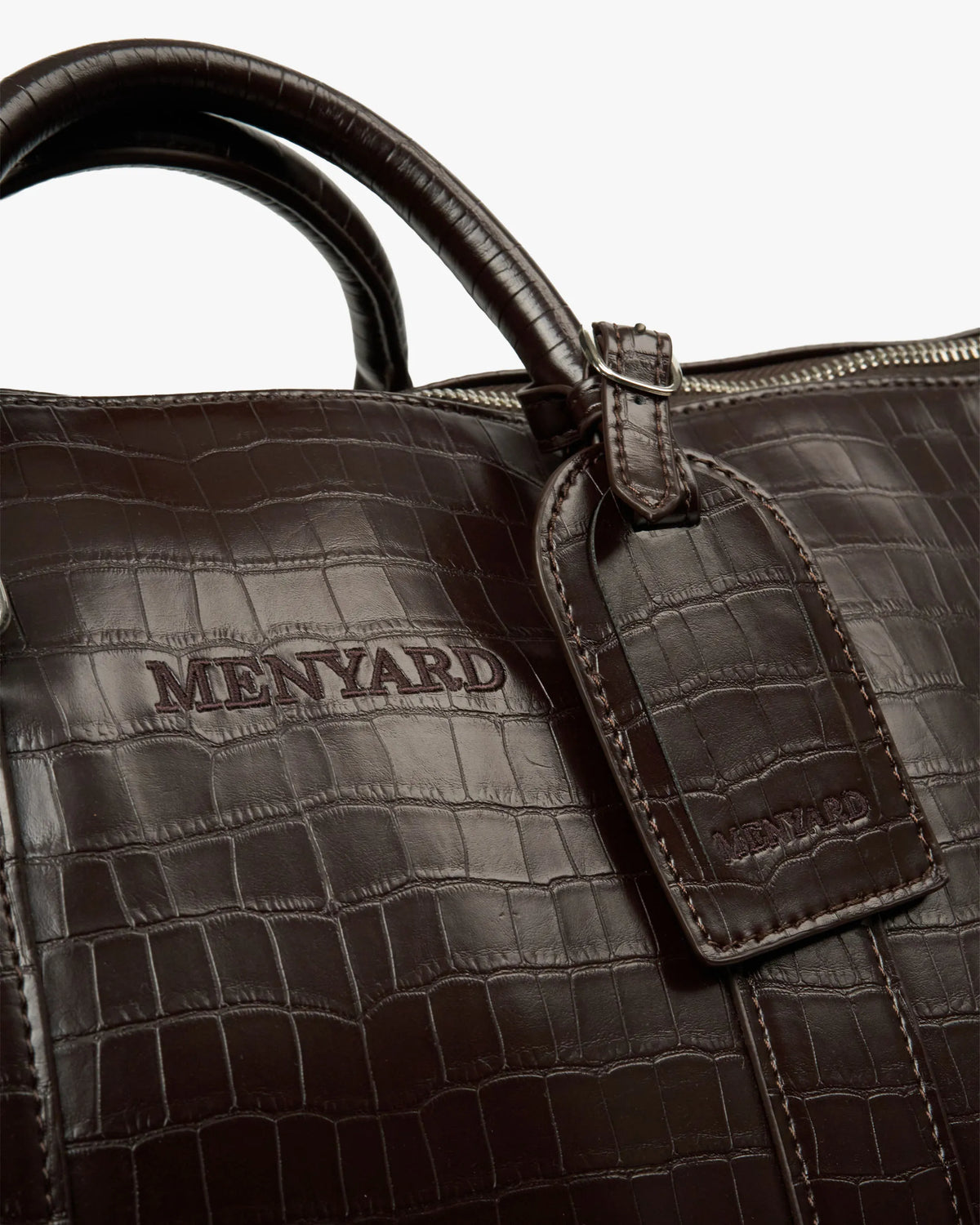 Liberty Crocodile Duffle Bag | Brown