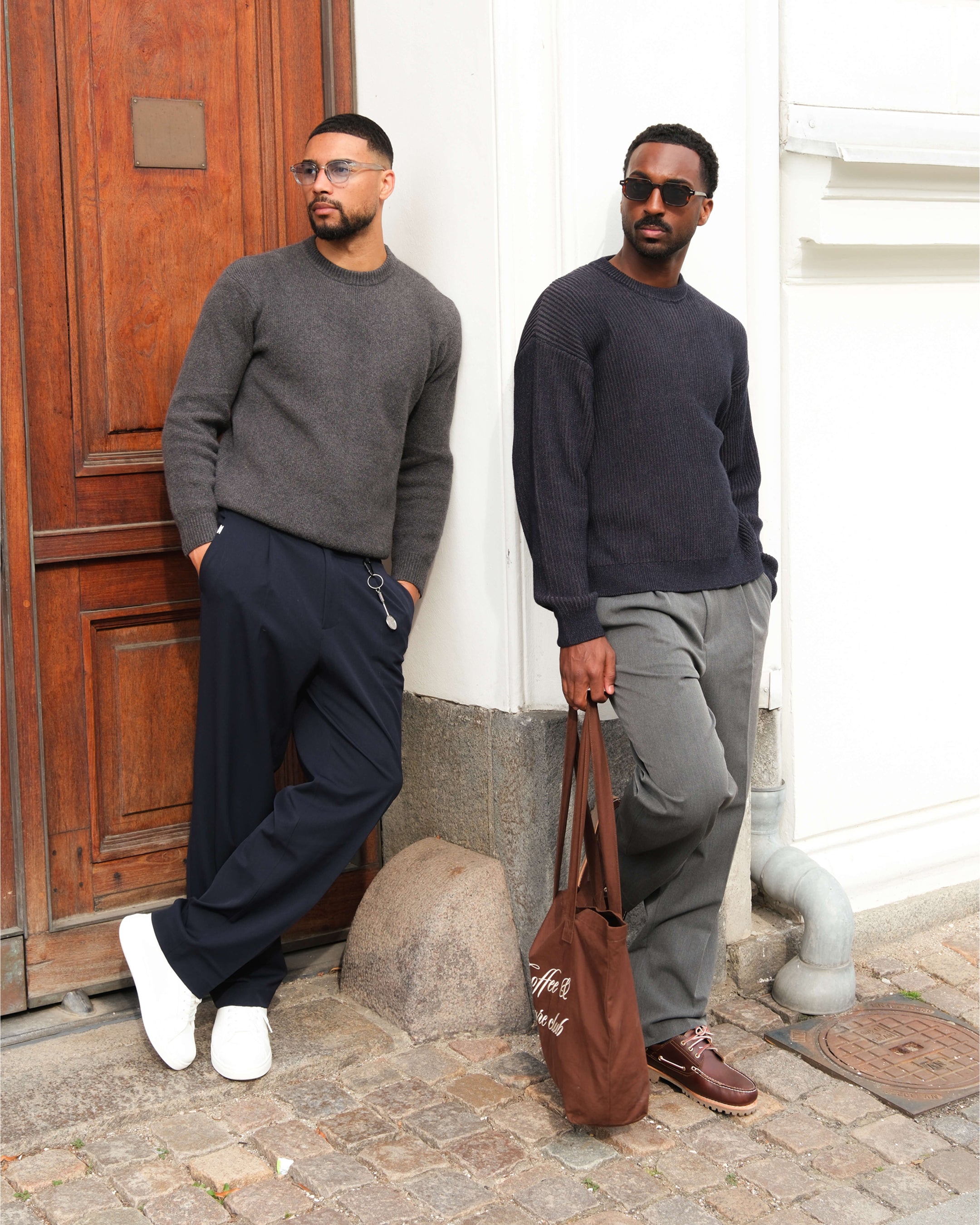 Lima Boxy Knitted Cotton Sweater