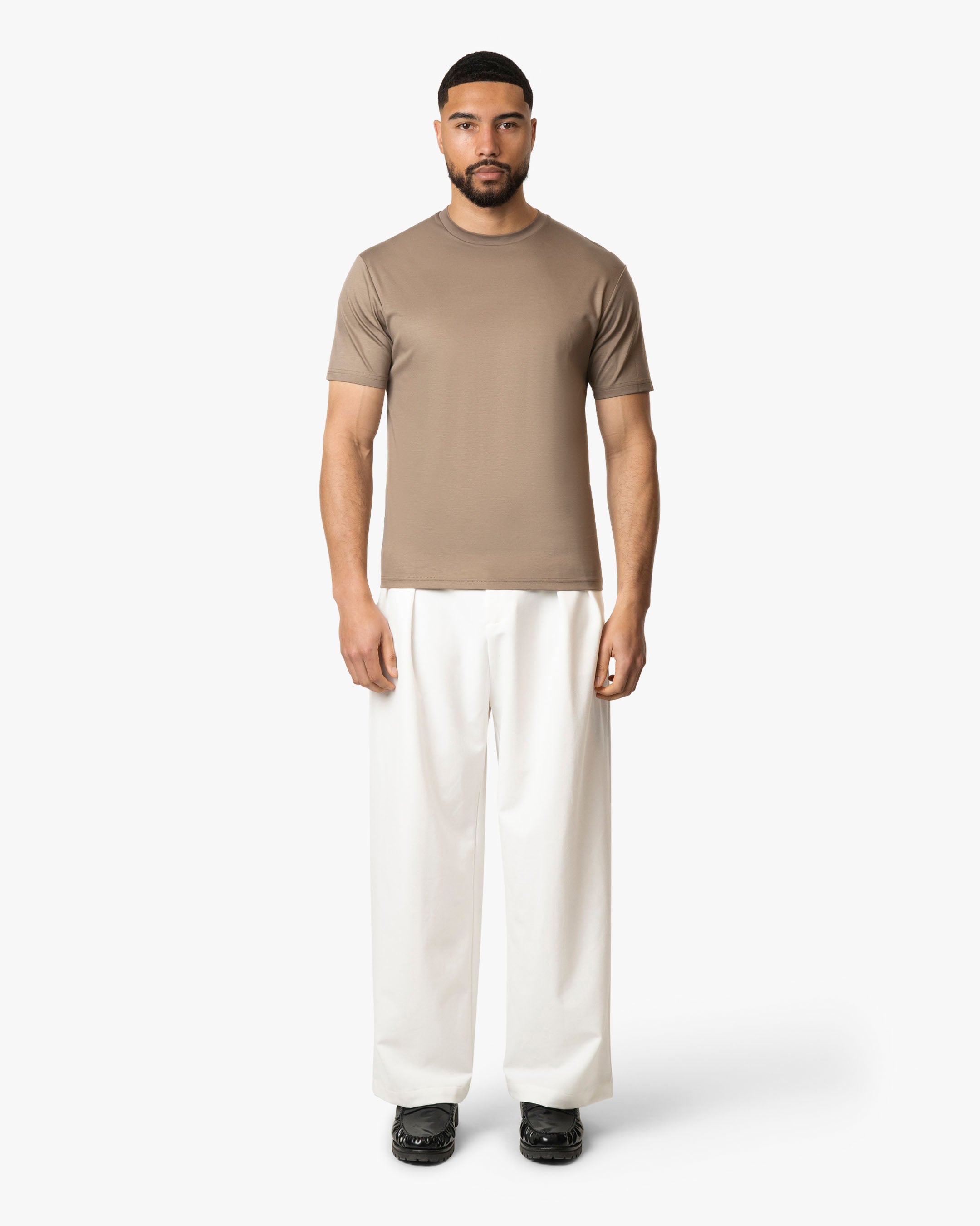 Maritime T-shirt | Taupe