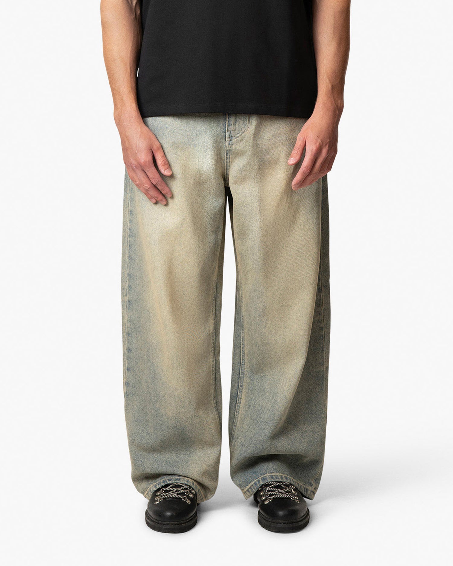 Menton Jeans | Stone Olive Wash