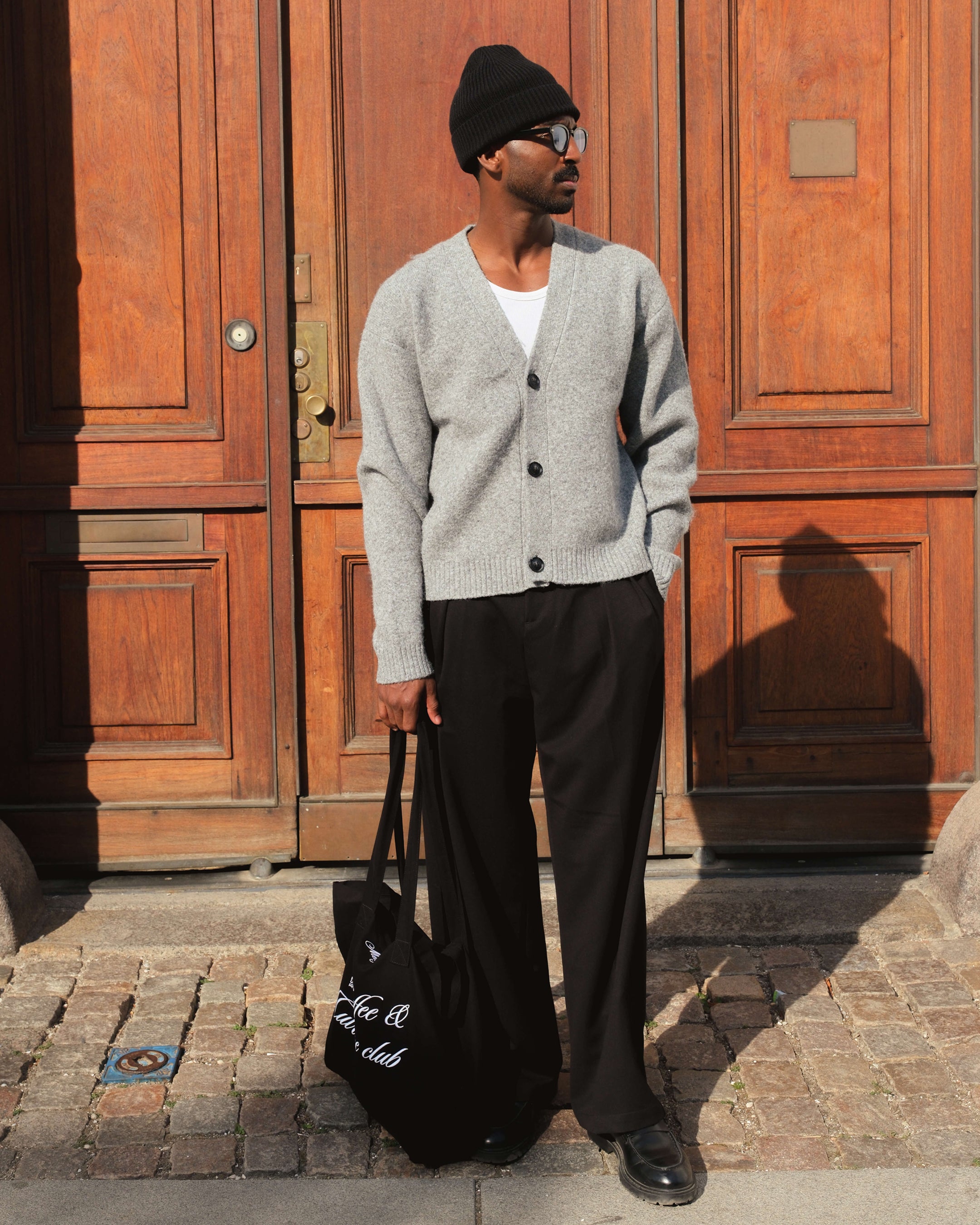 Marea V-Neck Brushed Cardigan