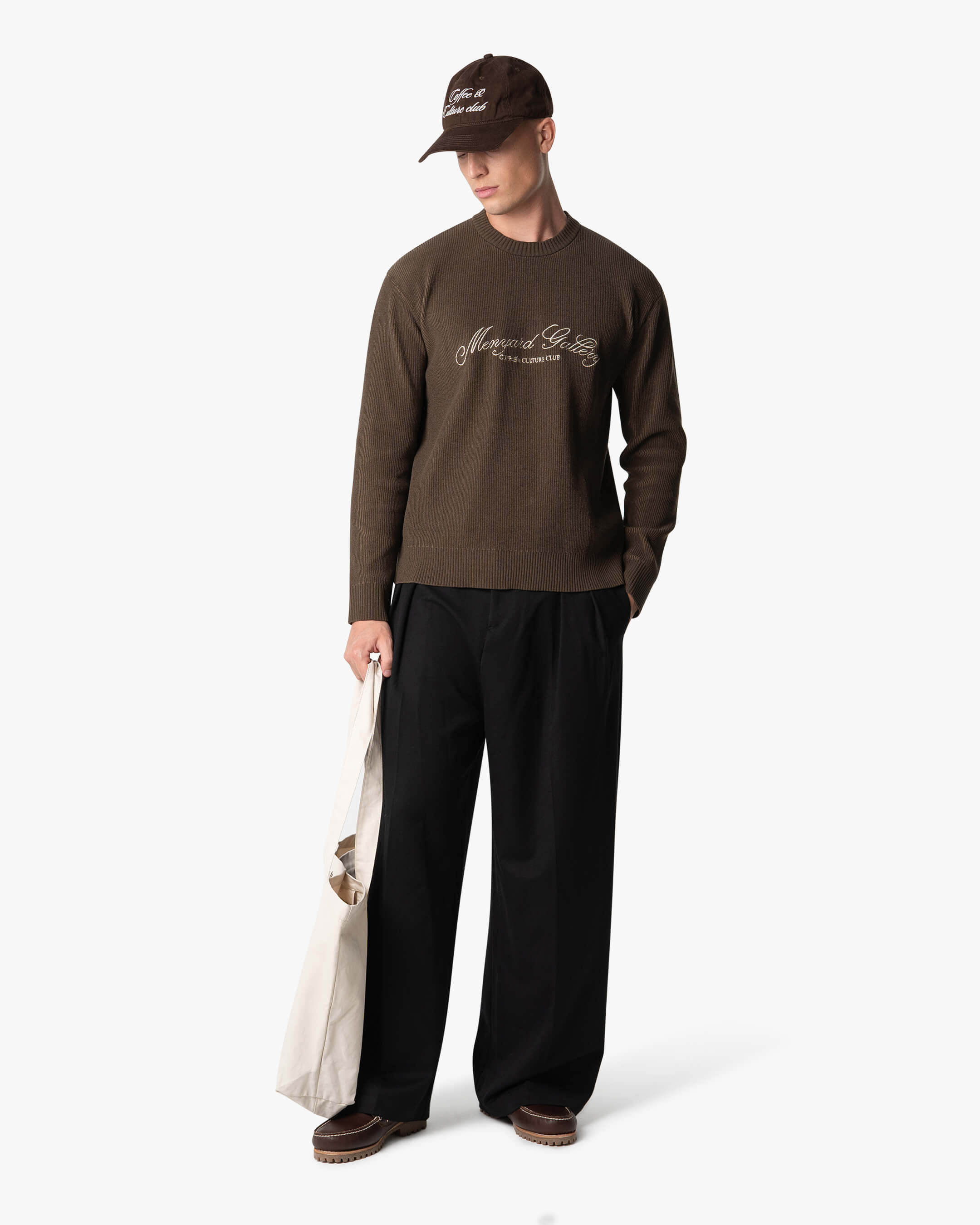 Culture Knitted Crewneck