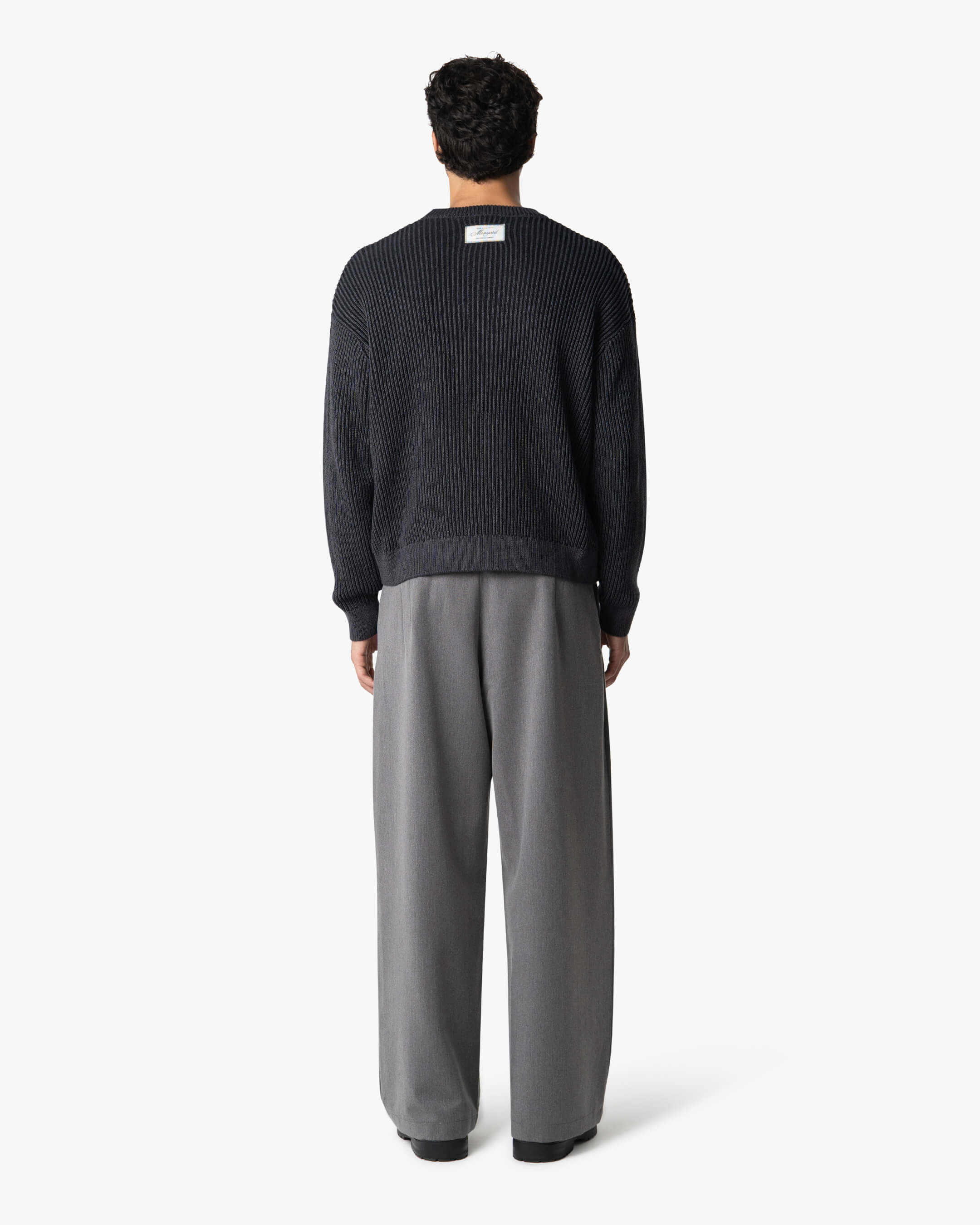Lima Boxy Knitted Cotton Sweater