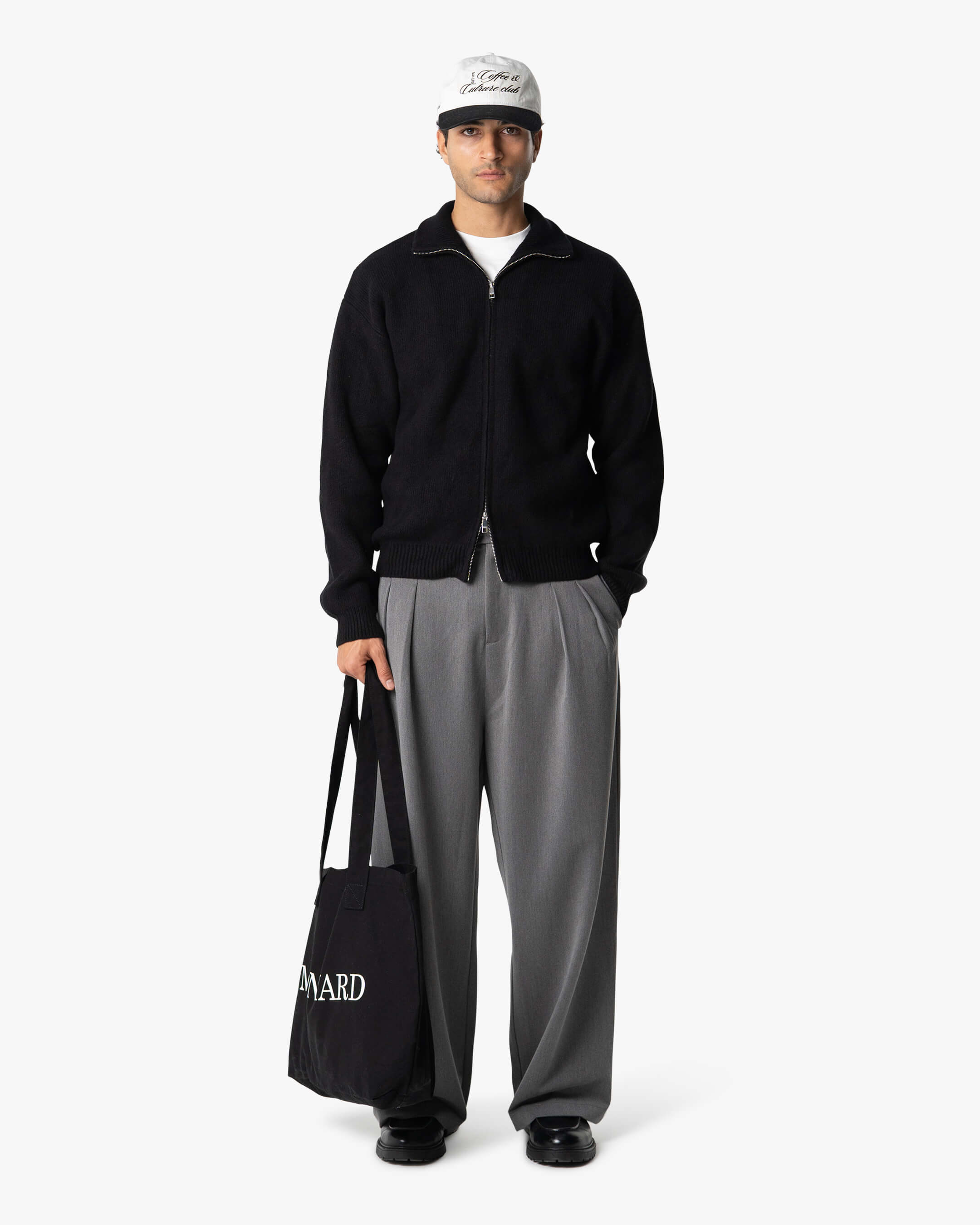 Ventura Cotton Zip-Up Cardigan