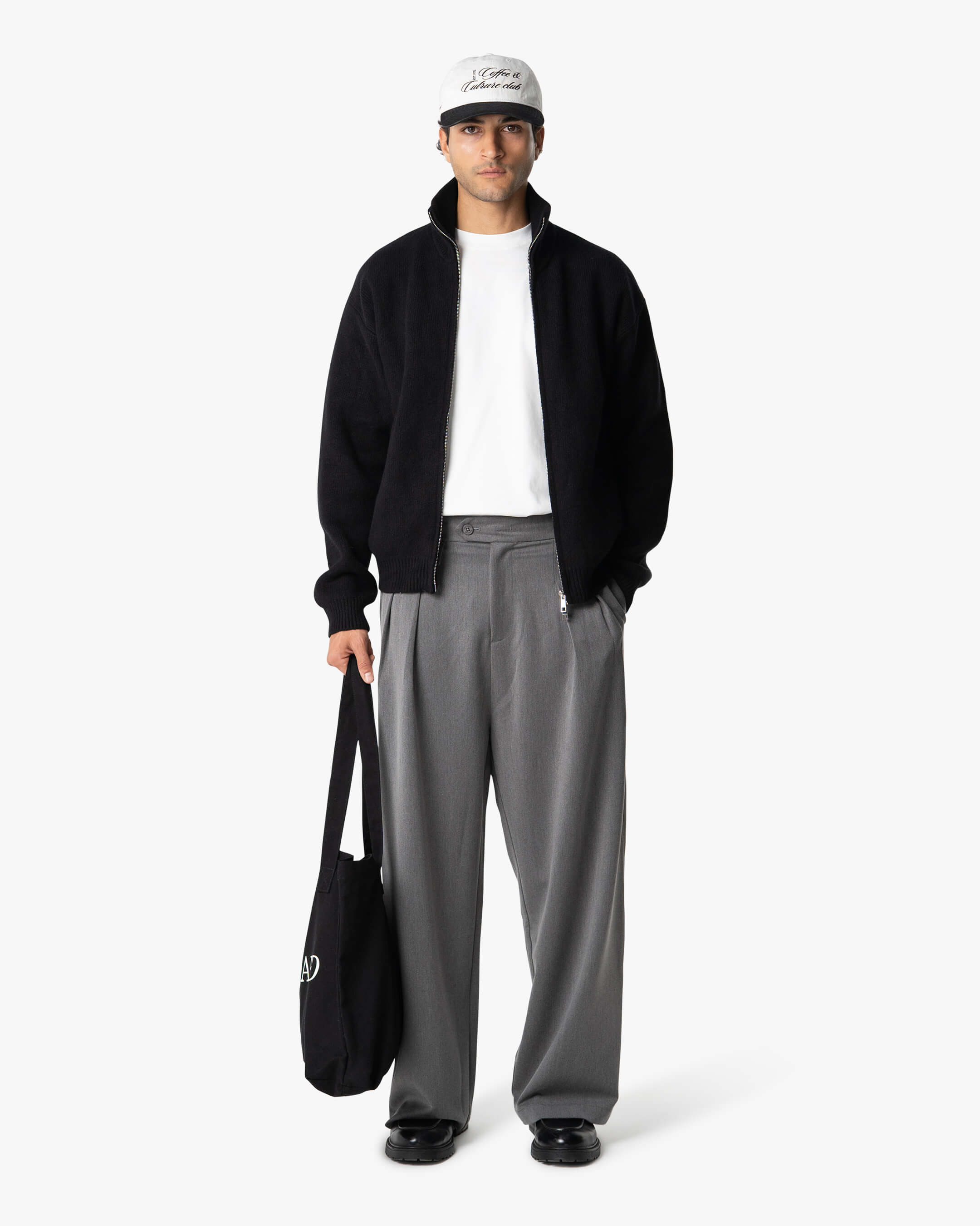 Ventura Cotton Zip-Up Cardigan