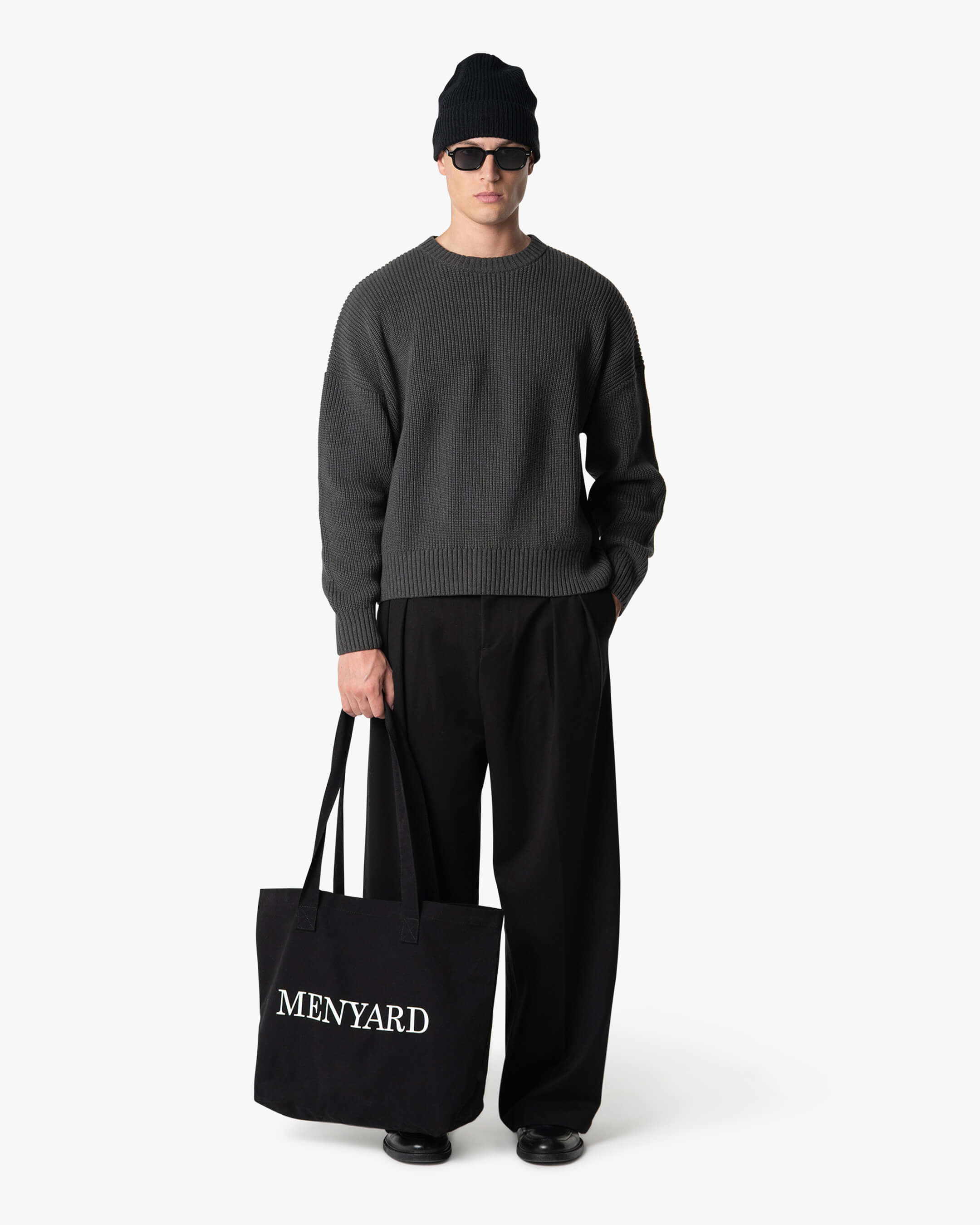 Emilian Oversized Cotton Boxy Sweater