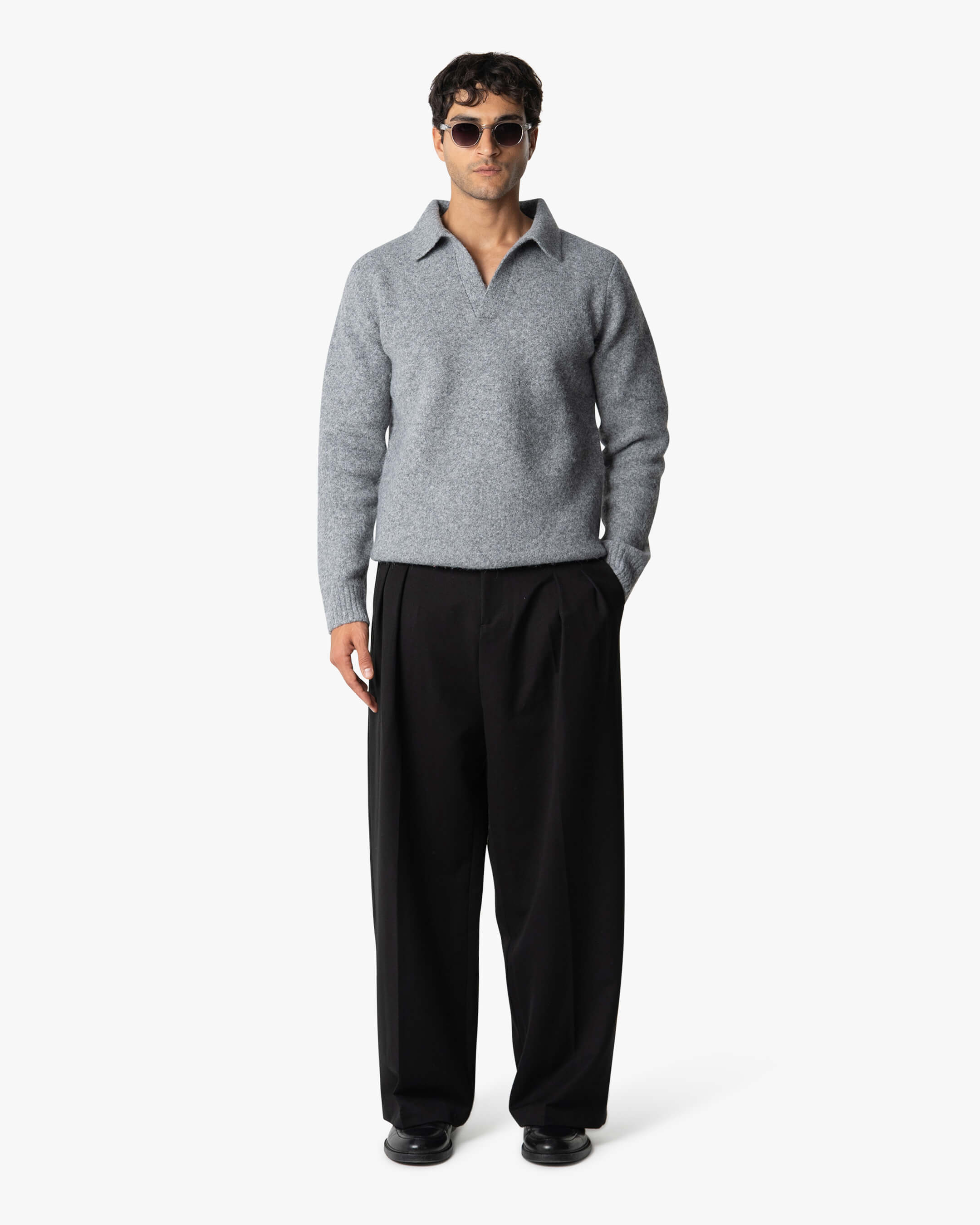 Regatta Regular Brushed Polo Sweater