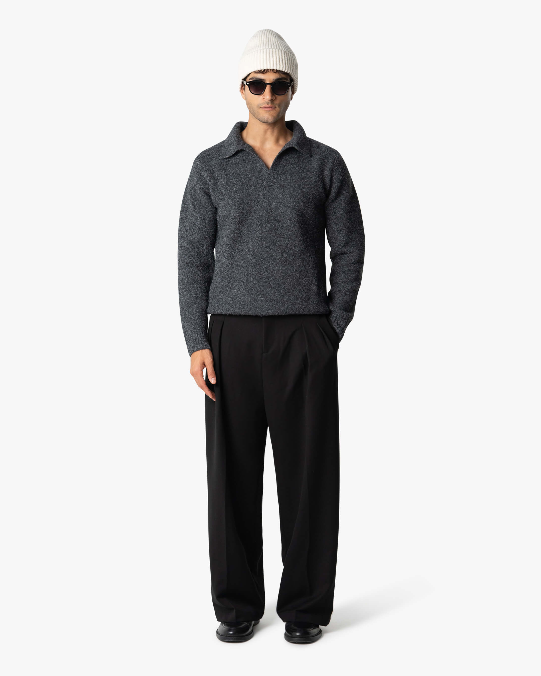 Regatta Regular Brushed Polo Sweater