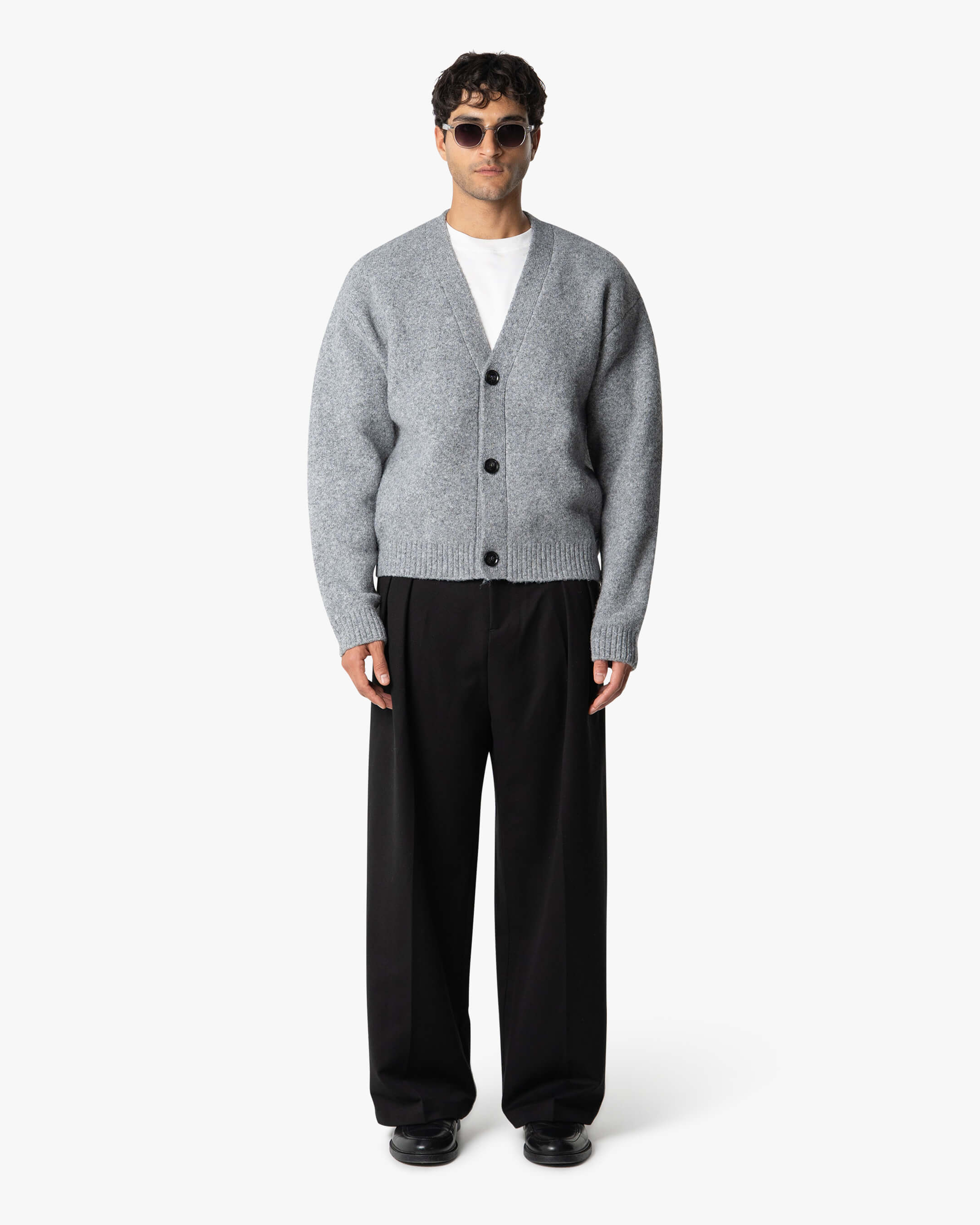 Marea V-Neck Brushed Cardigan