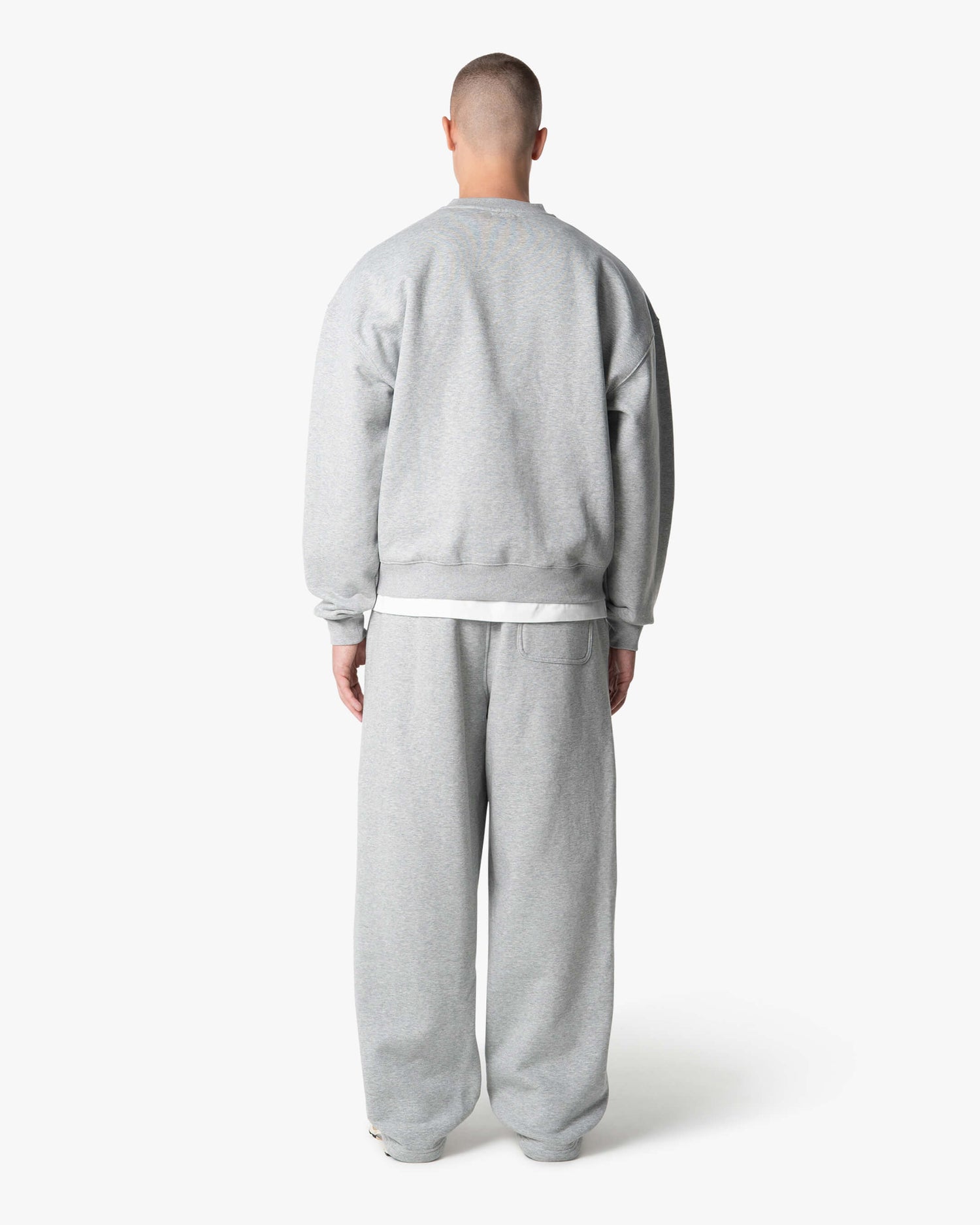 Blanks Set Sweater | Grey Melee