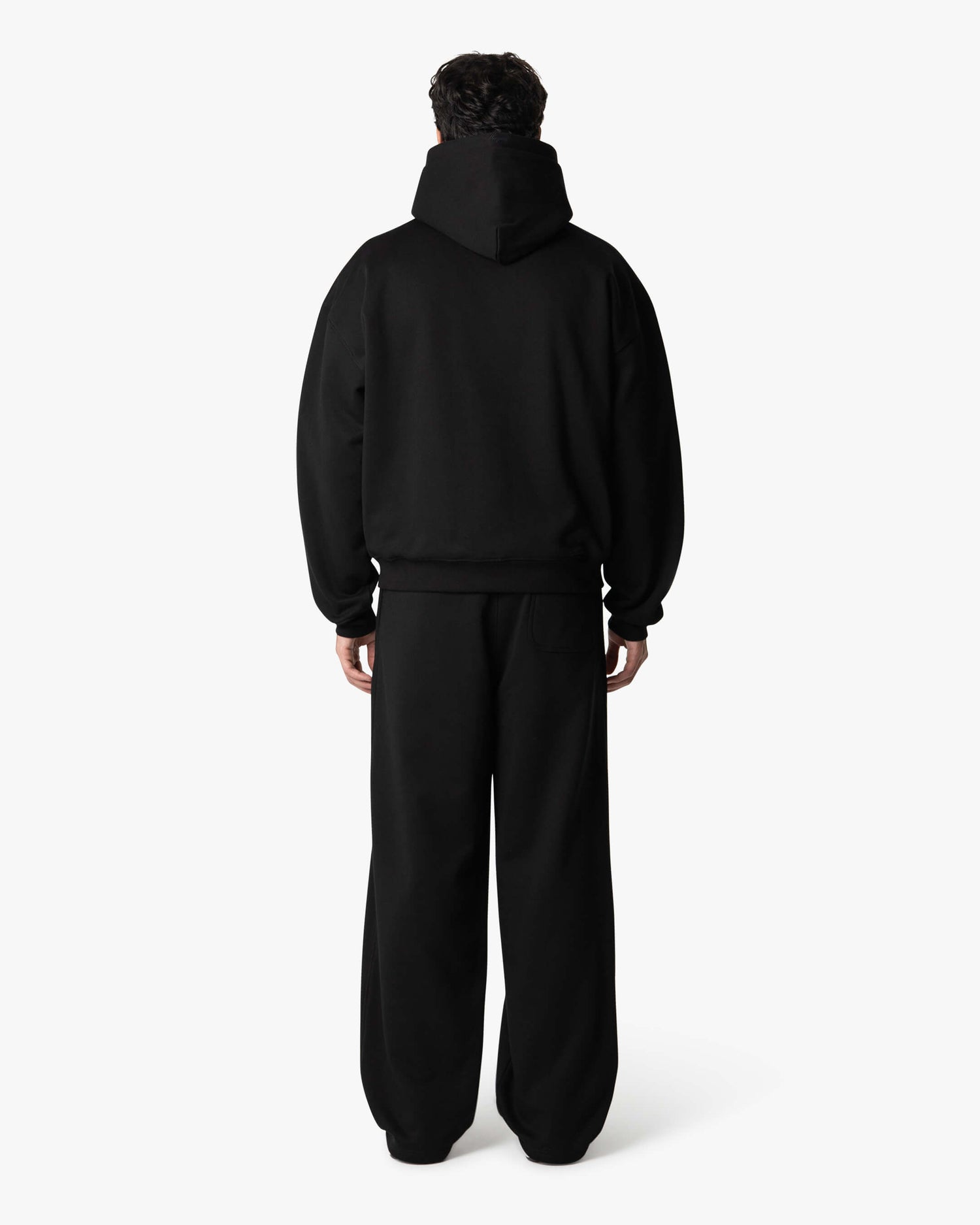 Oversized Blank Sweatpants | Black