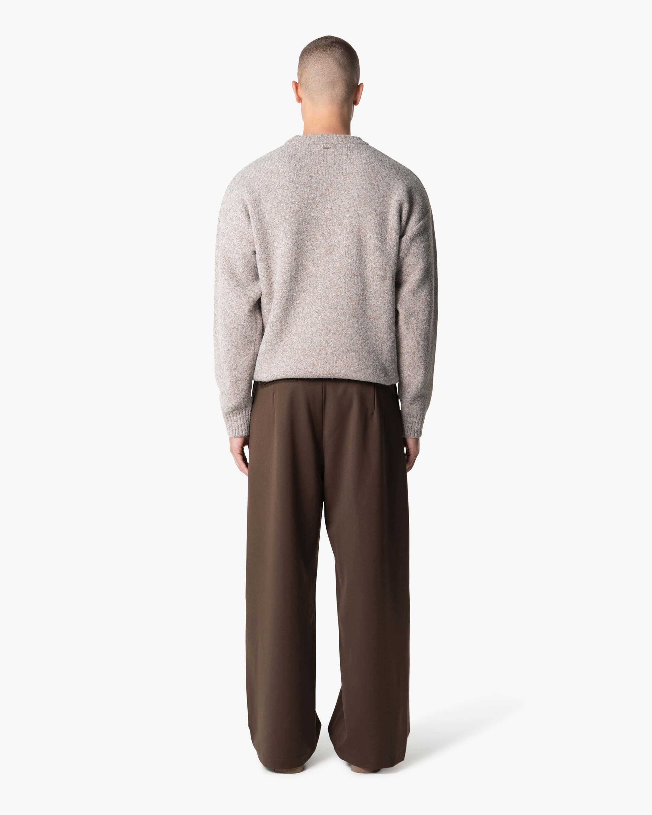 Brixton Wool-Blend Brushed Sweater