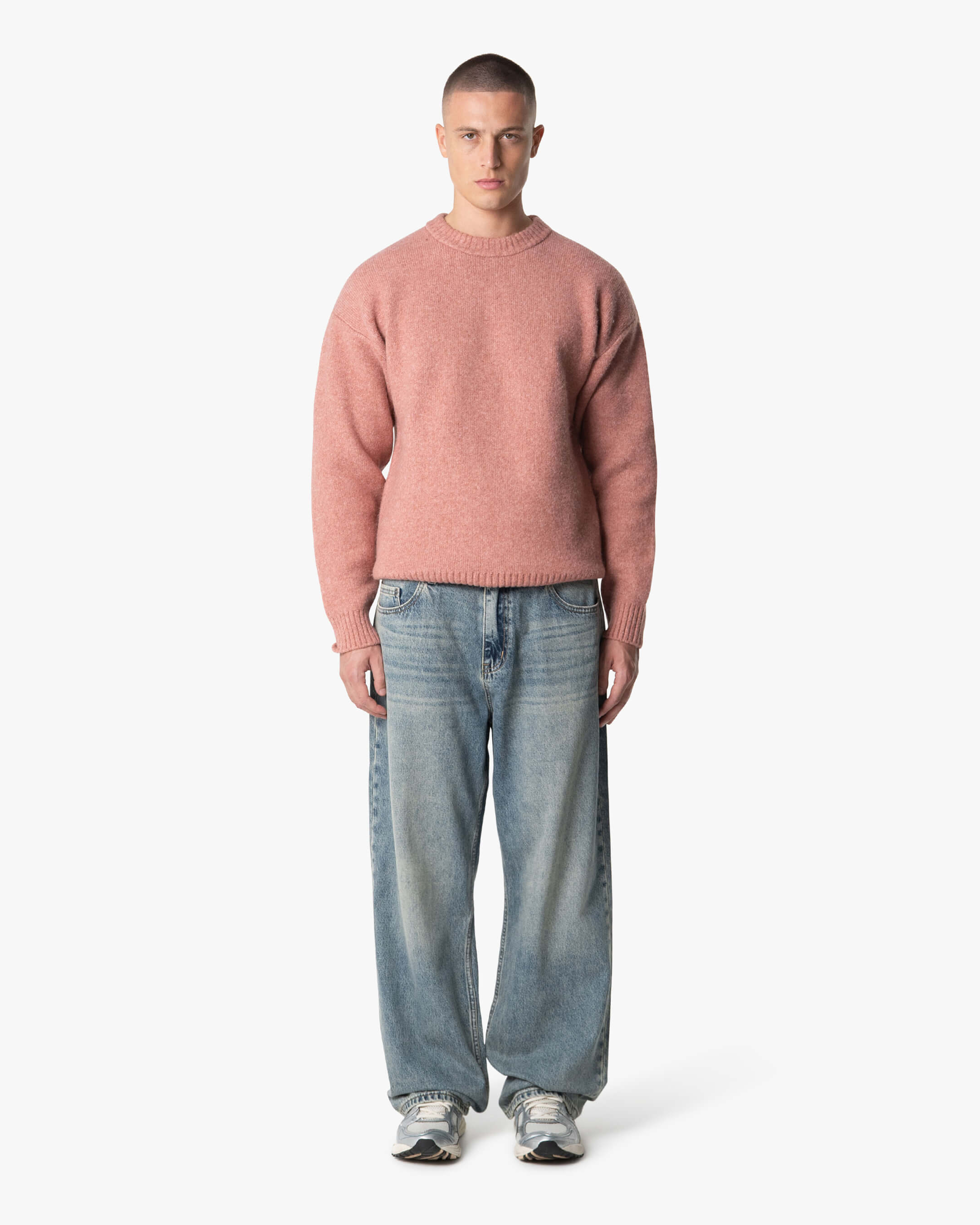 Brixton Wool-Blend Brushed Sweater