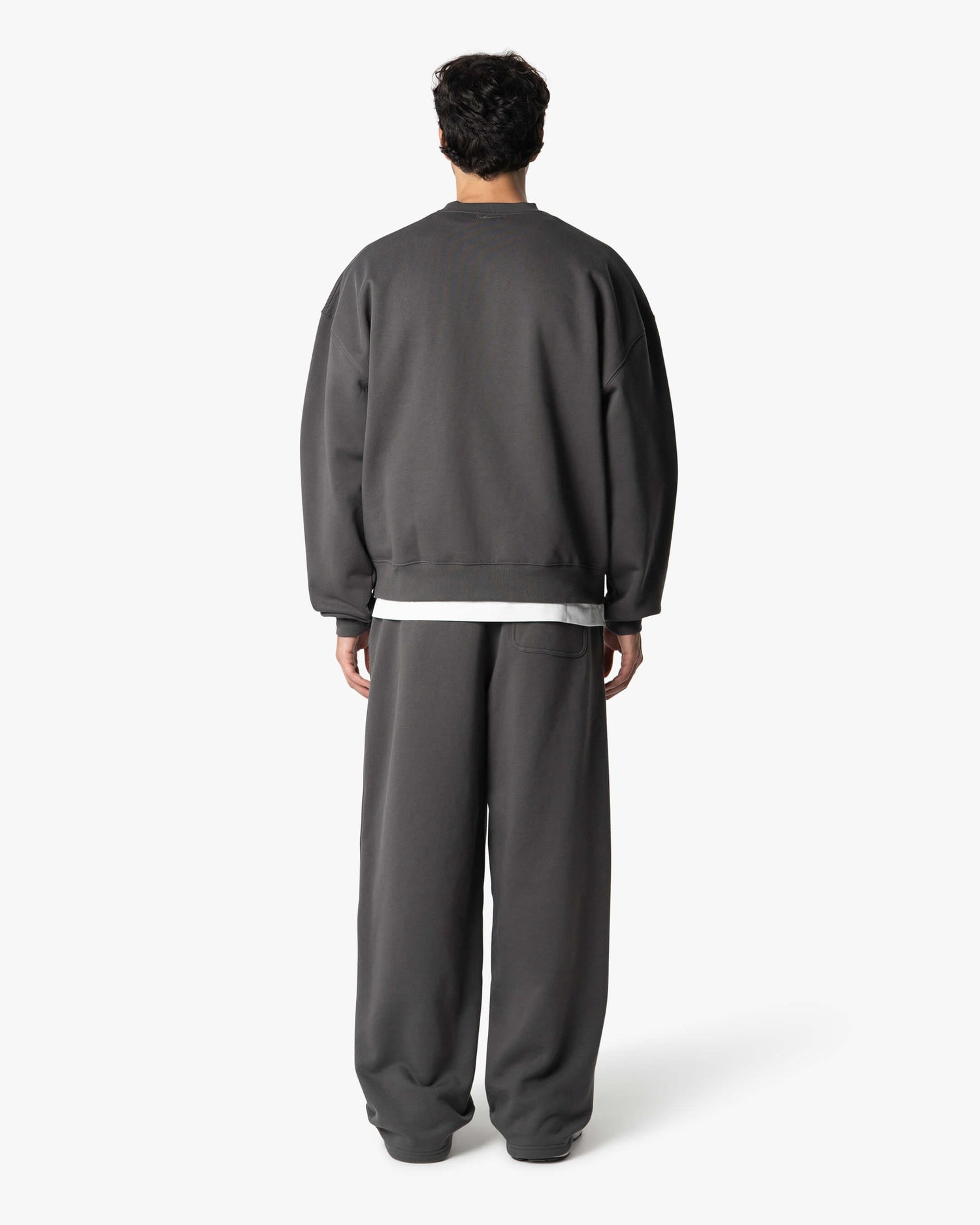Oversized Blank Sweatpants | Grey