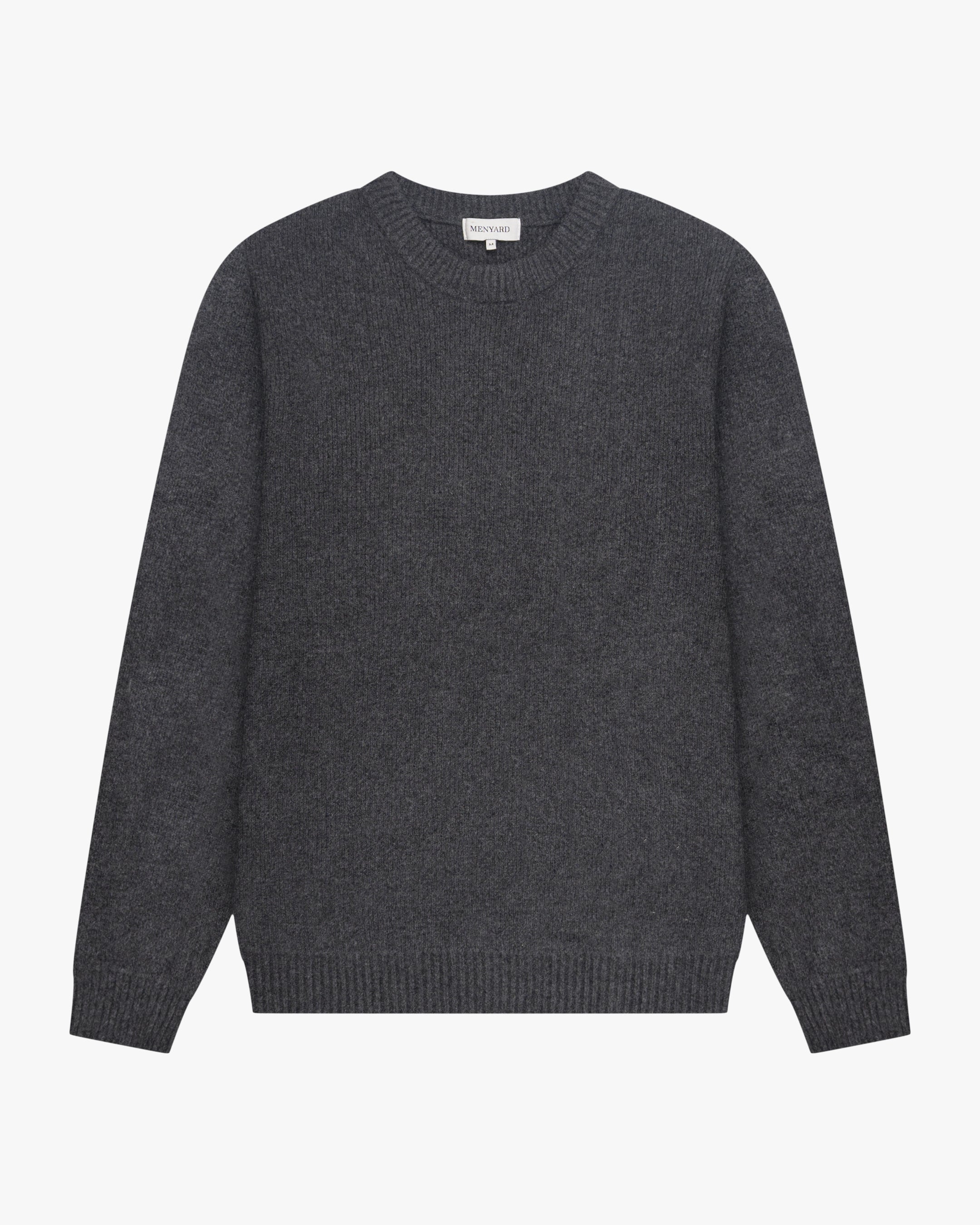 Nuvola Knitted Cotton Crewneck