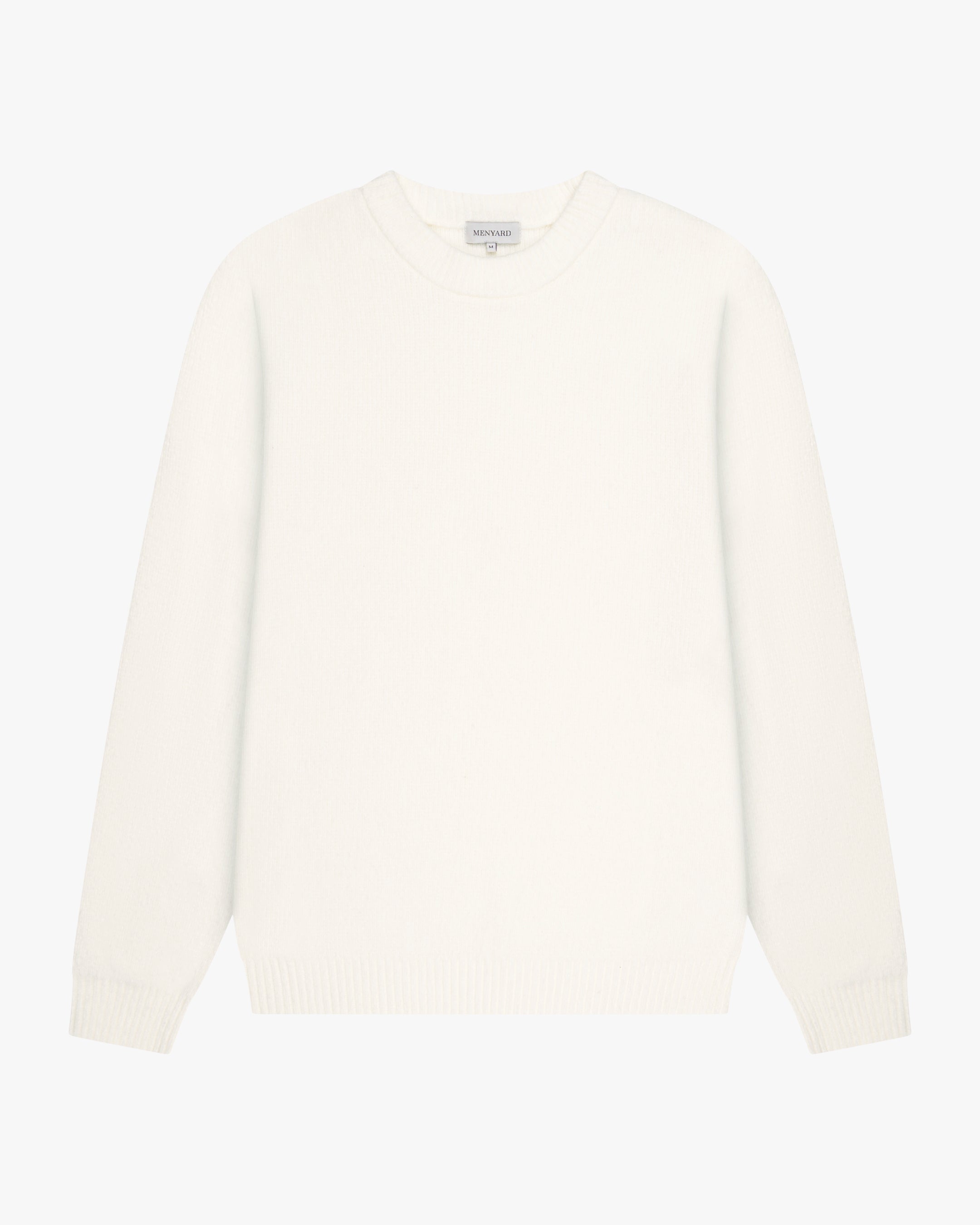 Nuvola Knitted Cotton Crewneck