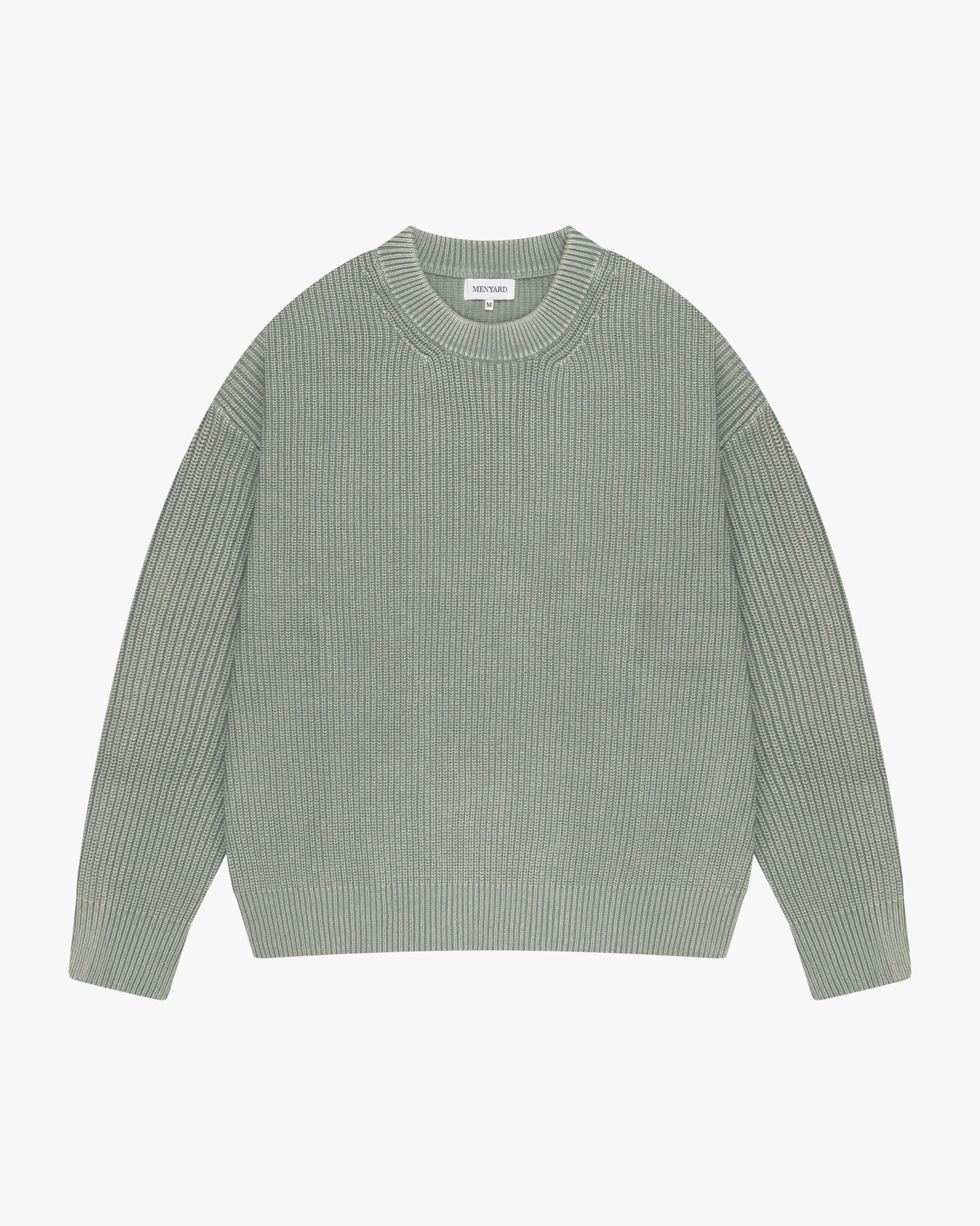 Ariano Acid Cotton Boxy Sweater | Acid Green