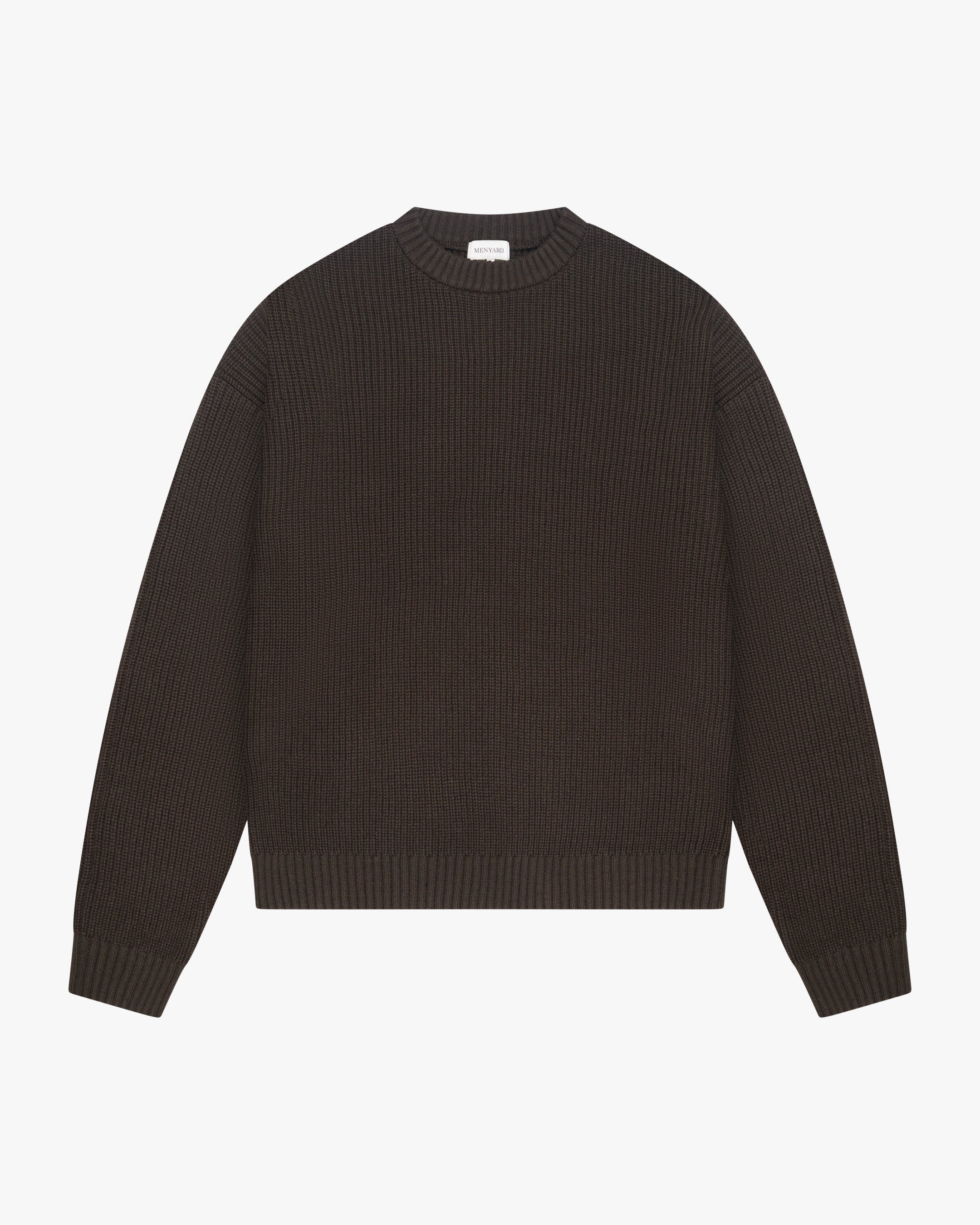 Naval Knitted Cotton Sweater