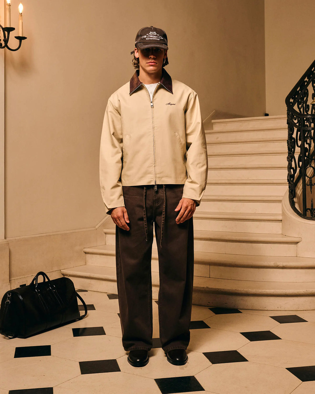 Avenue Cotton Balloon Jacket | Beige