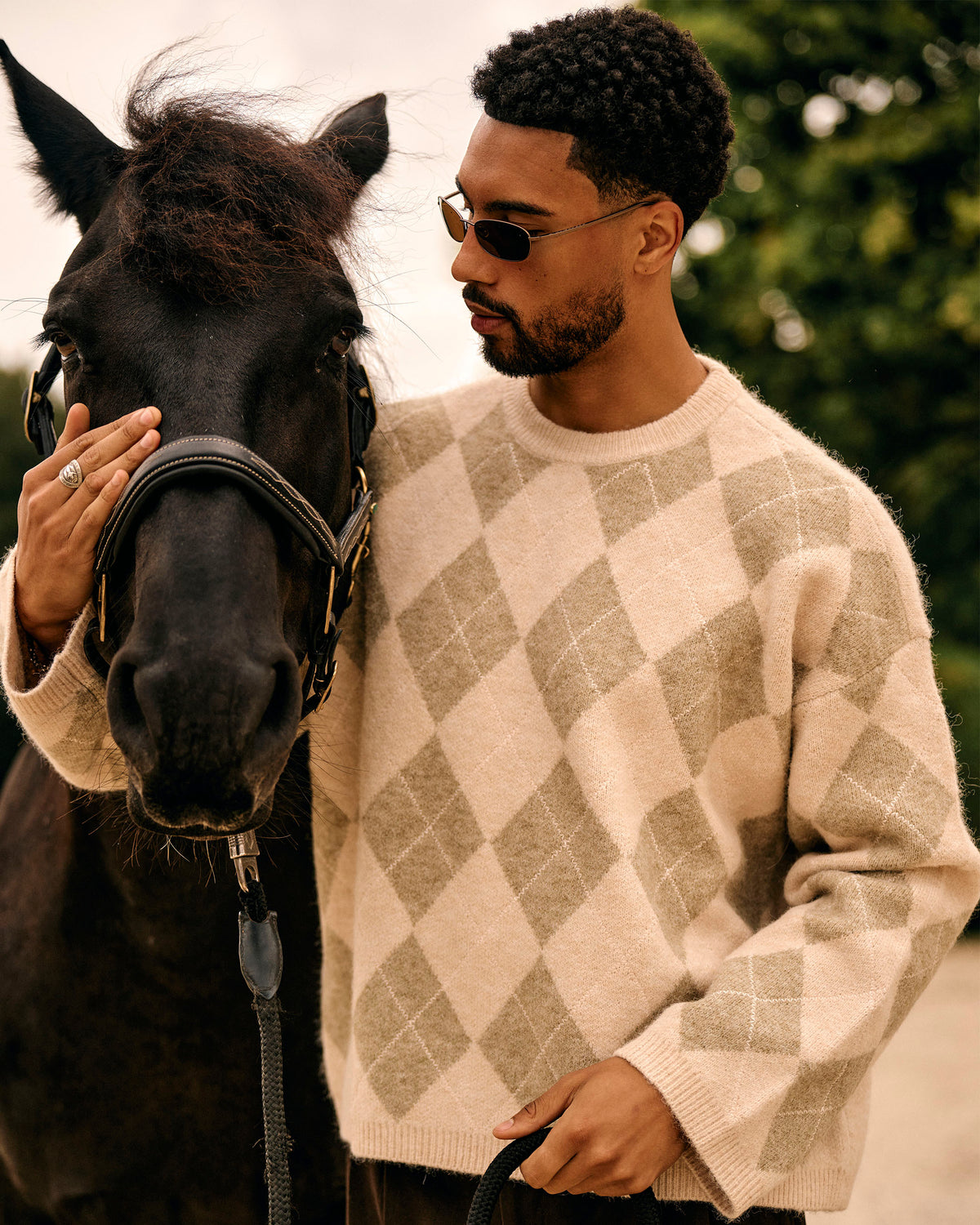 Diamond Strickpullover