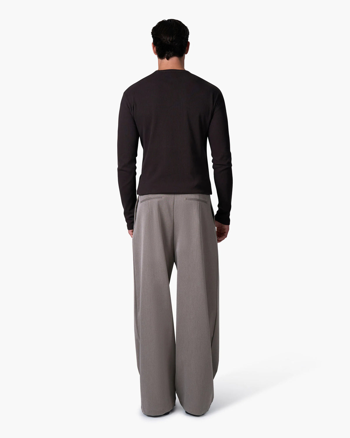 Geripptes Langarmshirt