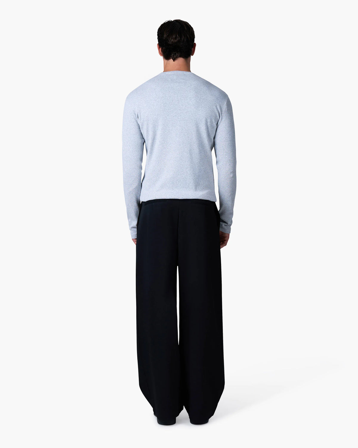 Geripptes Langarmshirt