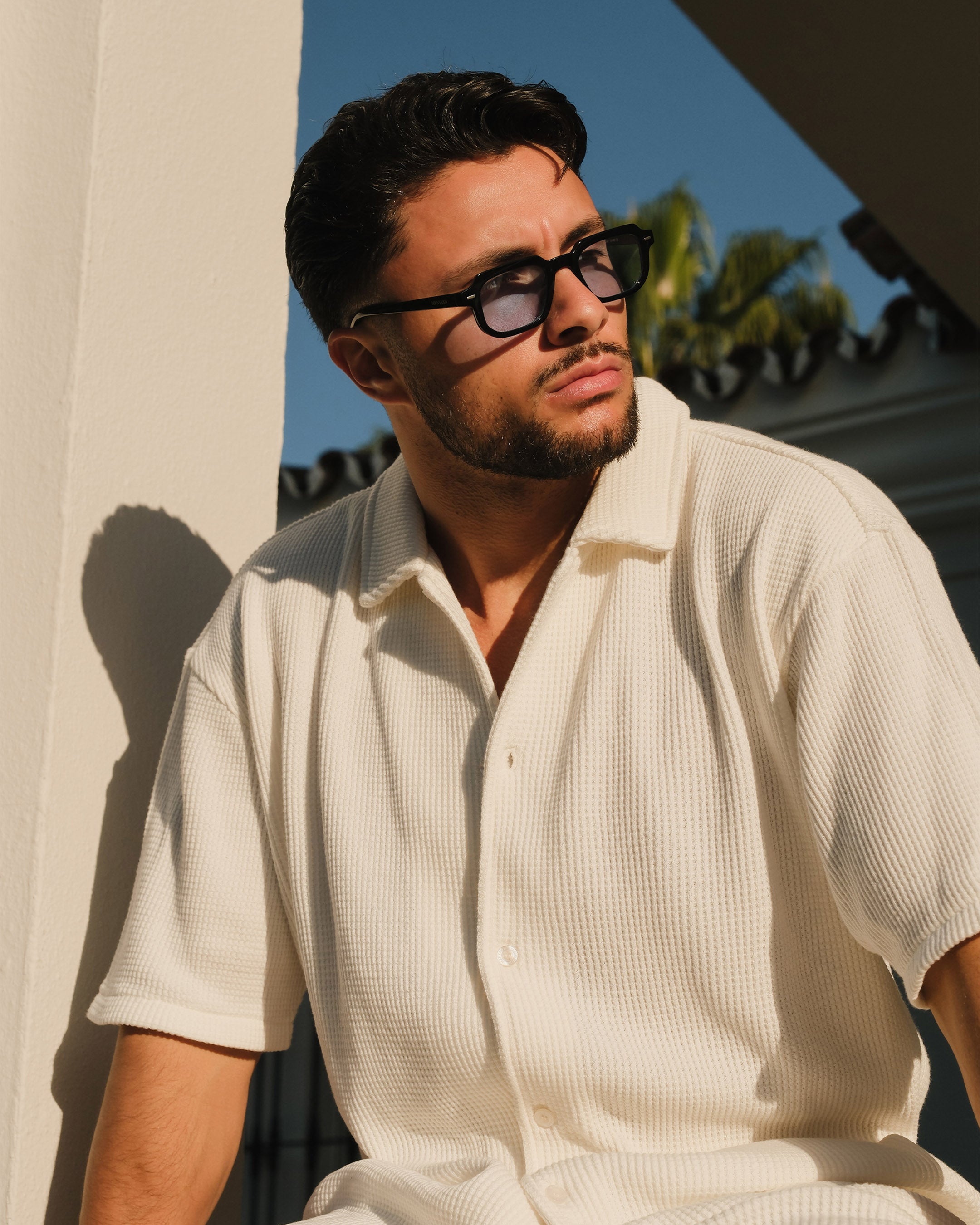 Sirocco sunglasses | Black/Blue