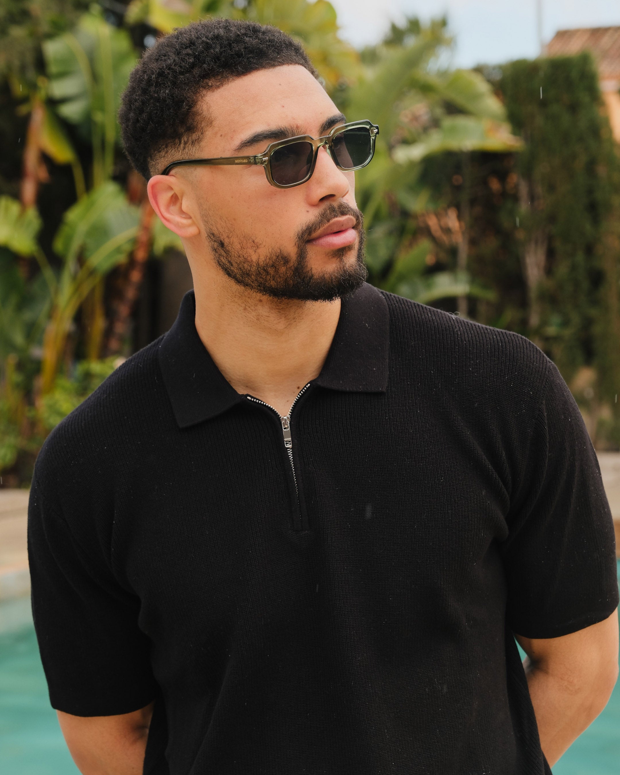 Sirocco sunglasses | Green/Faded Black