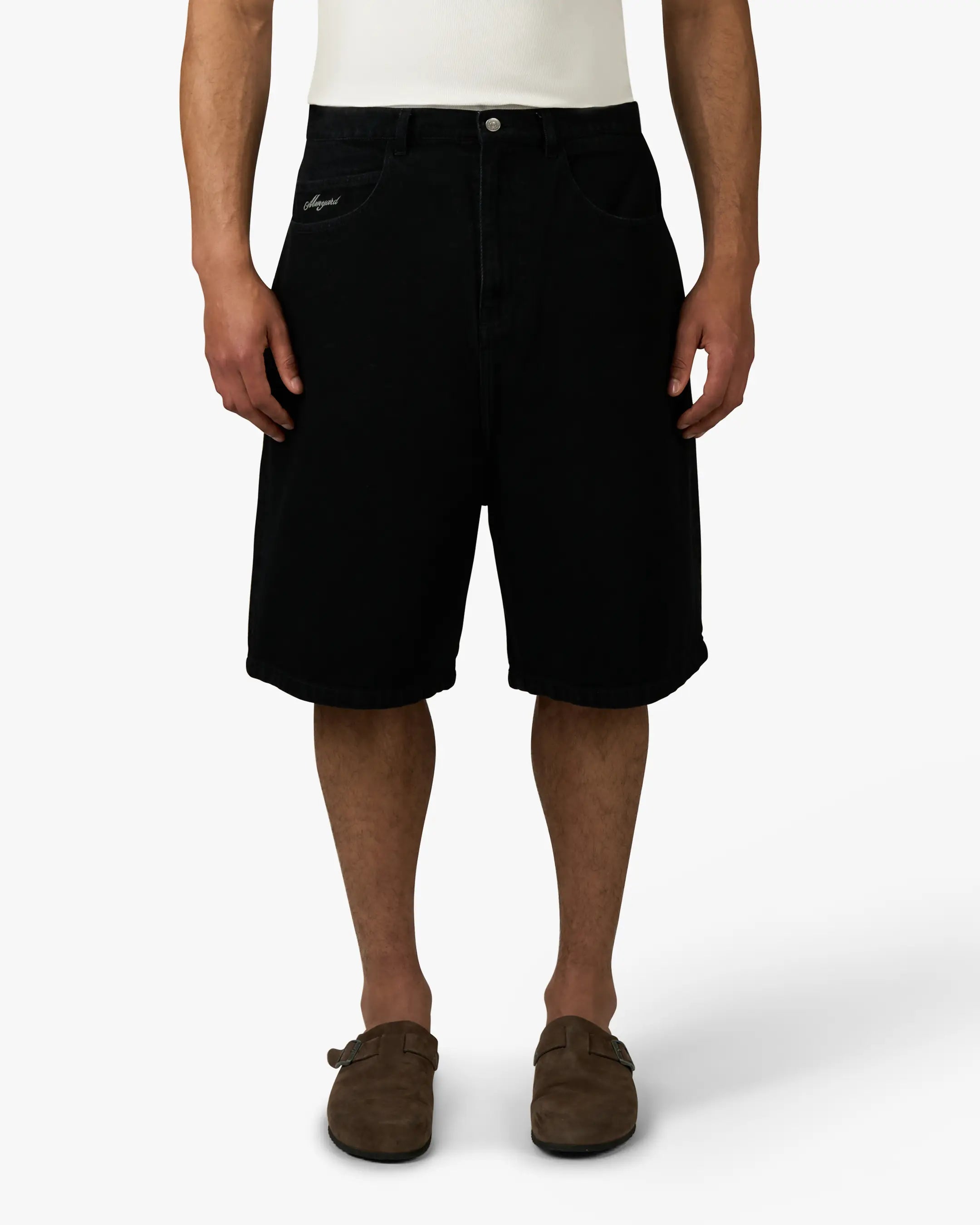 Menton Denim Jort | Black
