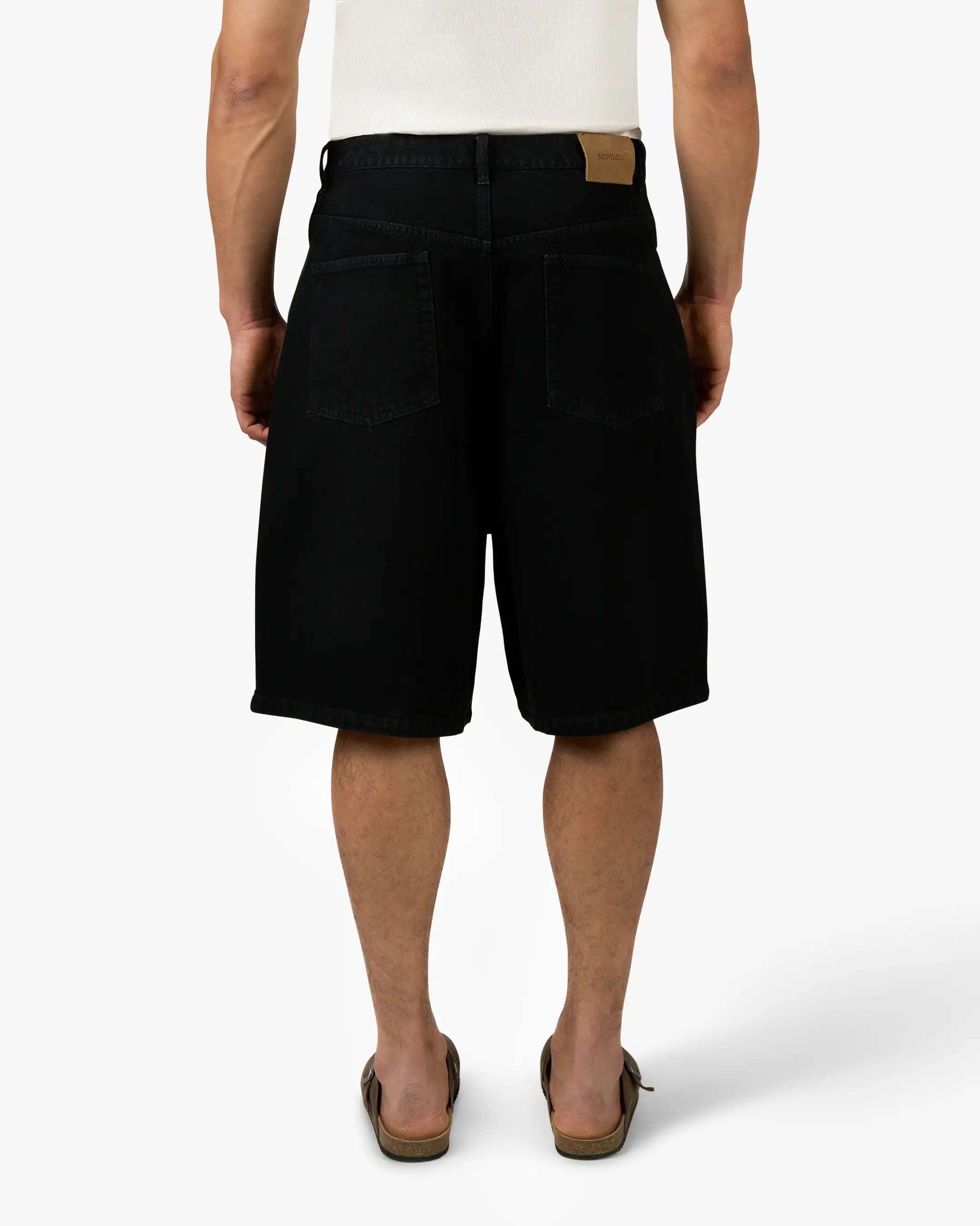 Menton Denim Jort | Black