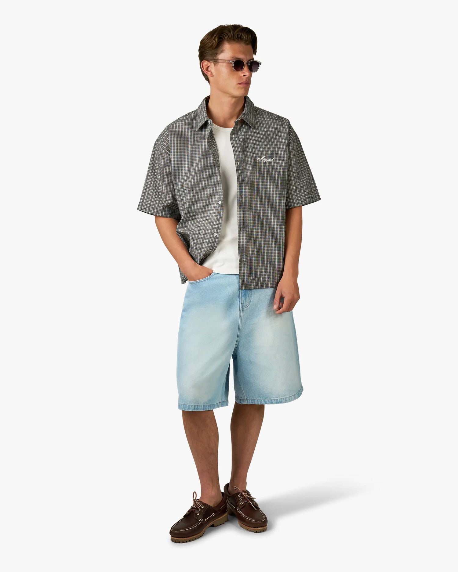Fayence Short Sleeve Shirt | Grey