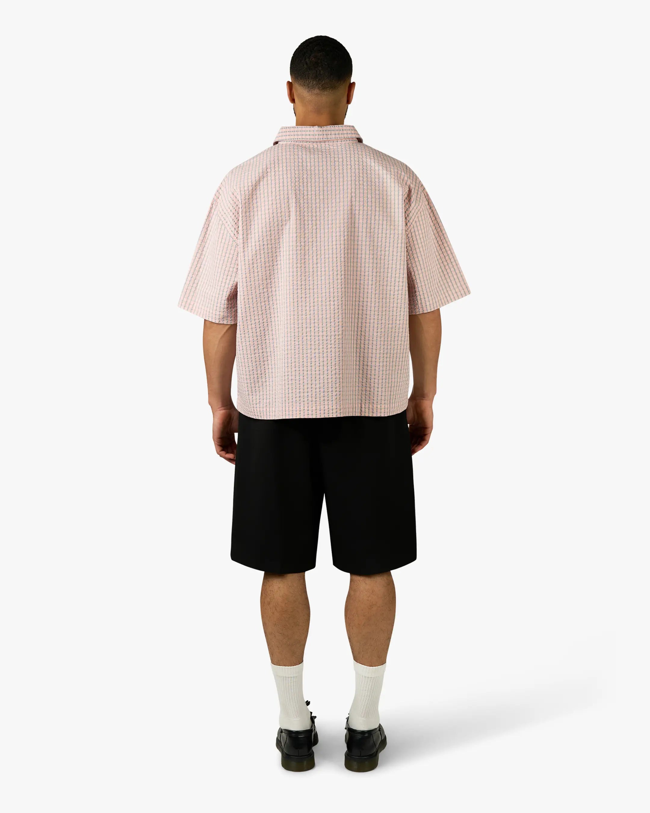 Fayence Short Sleeve Shirt | Light Pink