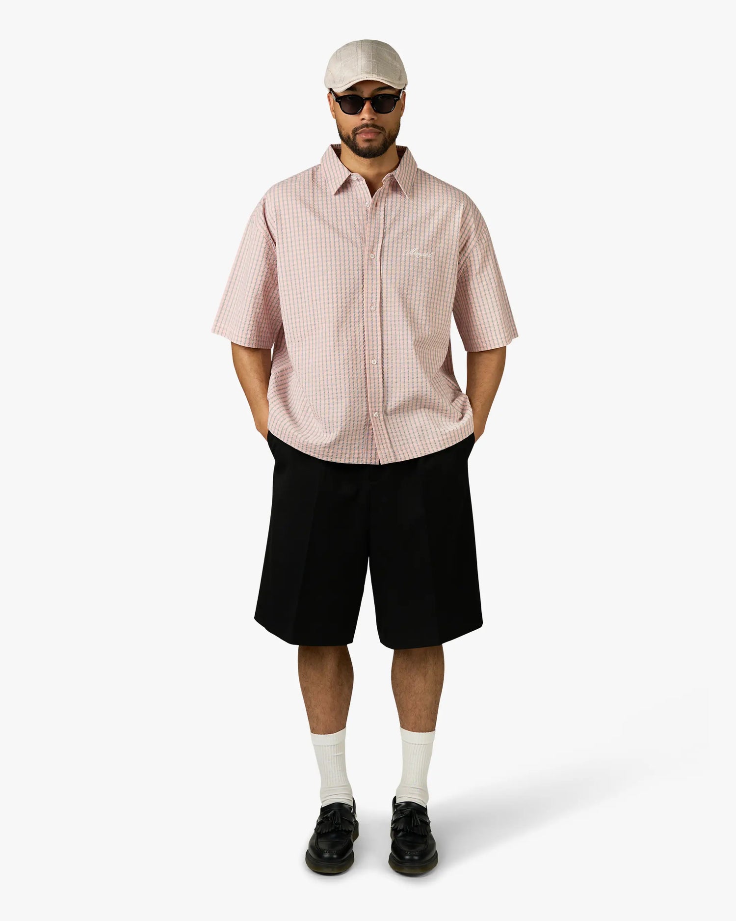 Orin Pleated Short | Black