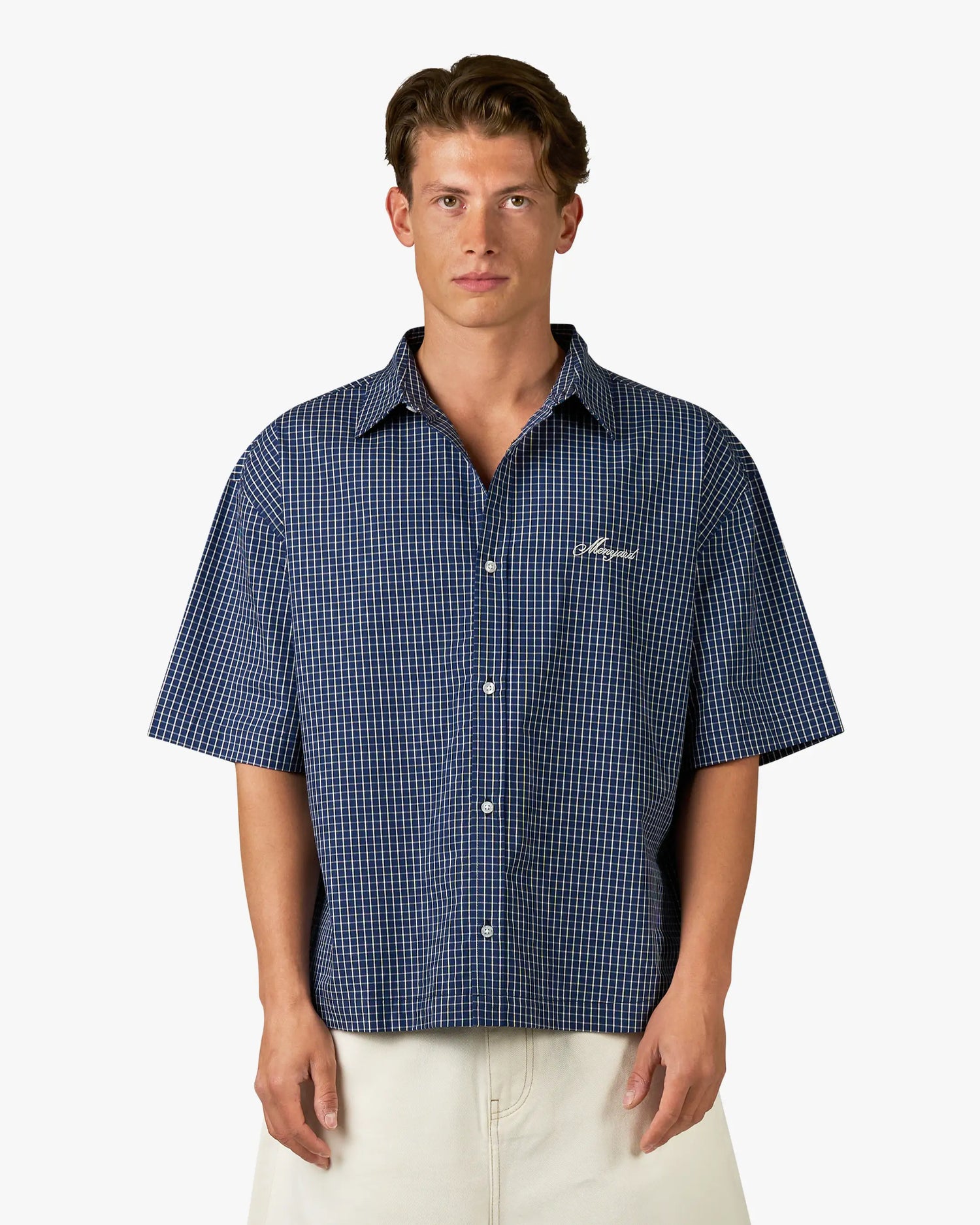 Fayence Short Sleeve Shirt | Dark Blue