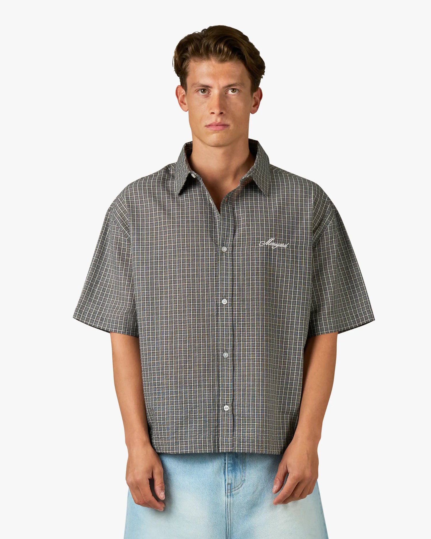 Fayence Short Sleeve Shirt | Grey