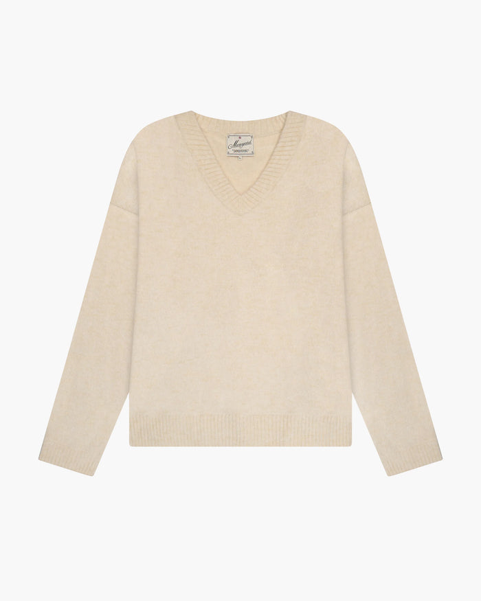 Trade Strickpullover mit V-Ausschnitt