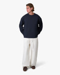 Blank Boxy Longsleeve | Navy
