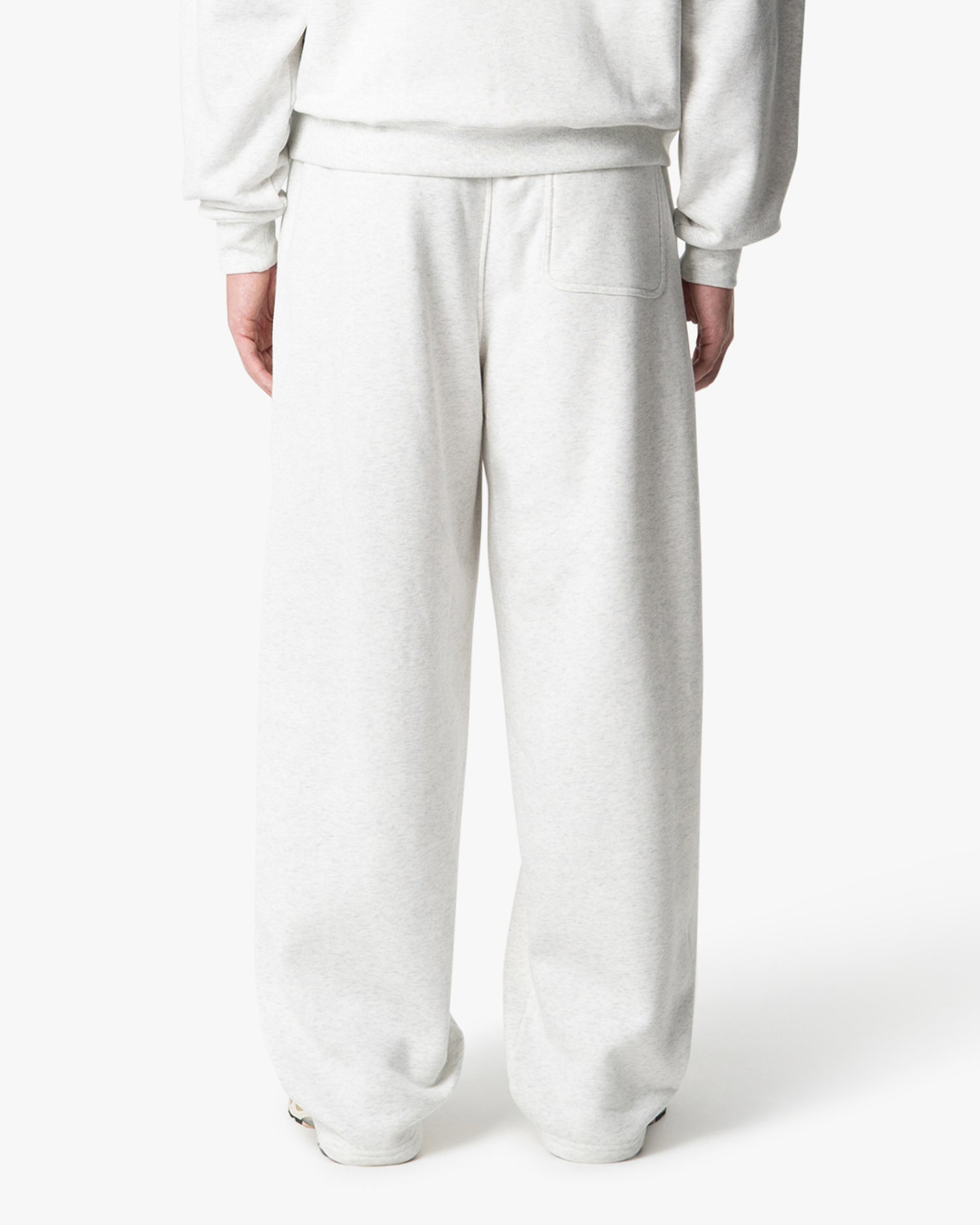 Oversized Blank Sweatpants | Light Grey Melee