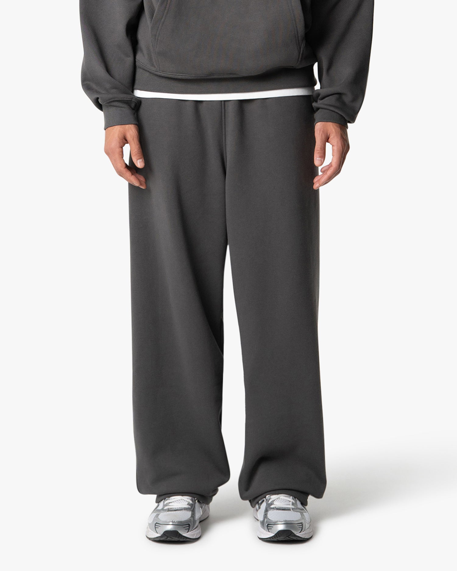 Oversized Blank Sweatpants | Grey