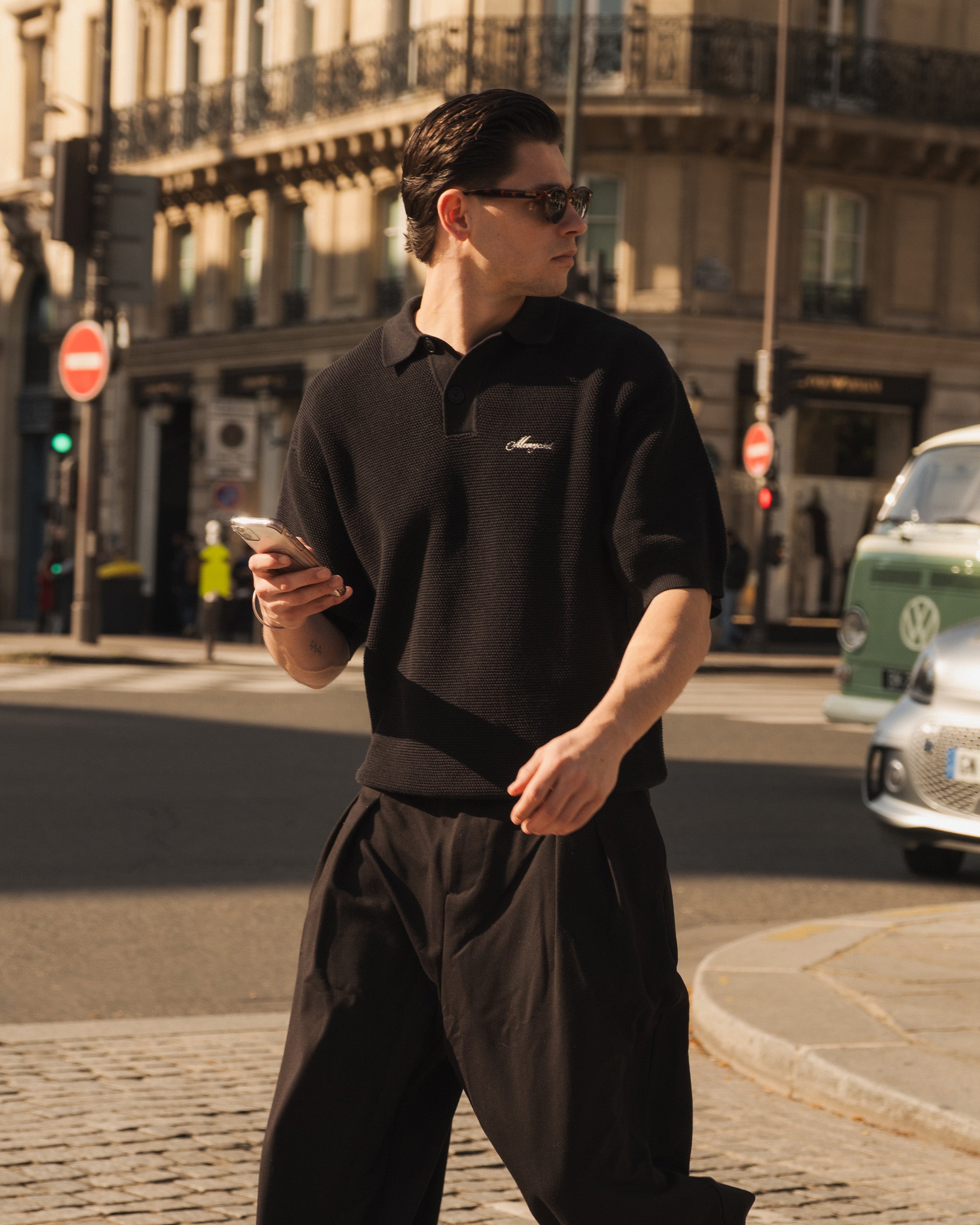 Brignoles Polo – Black | Menyard®