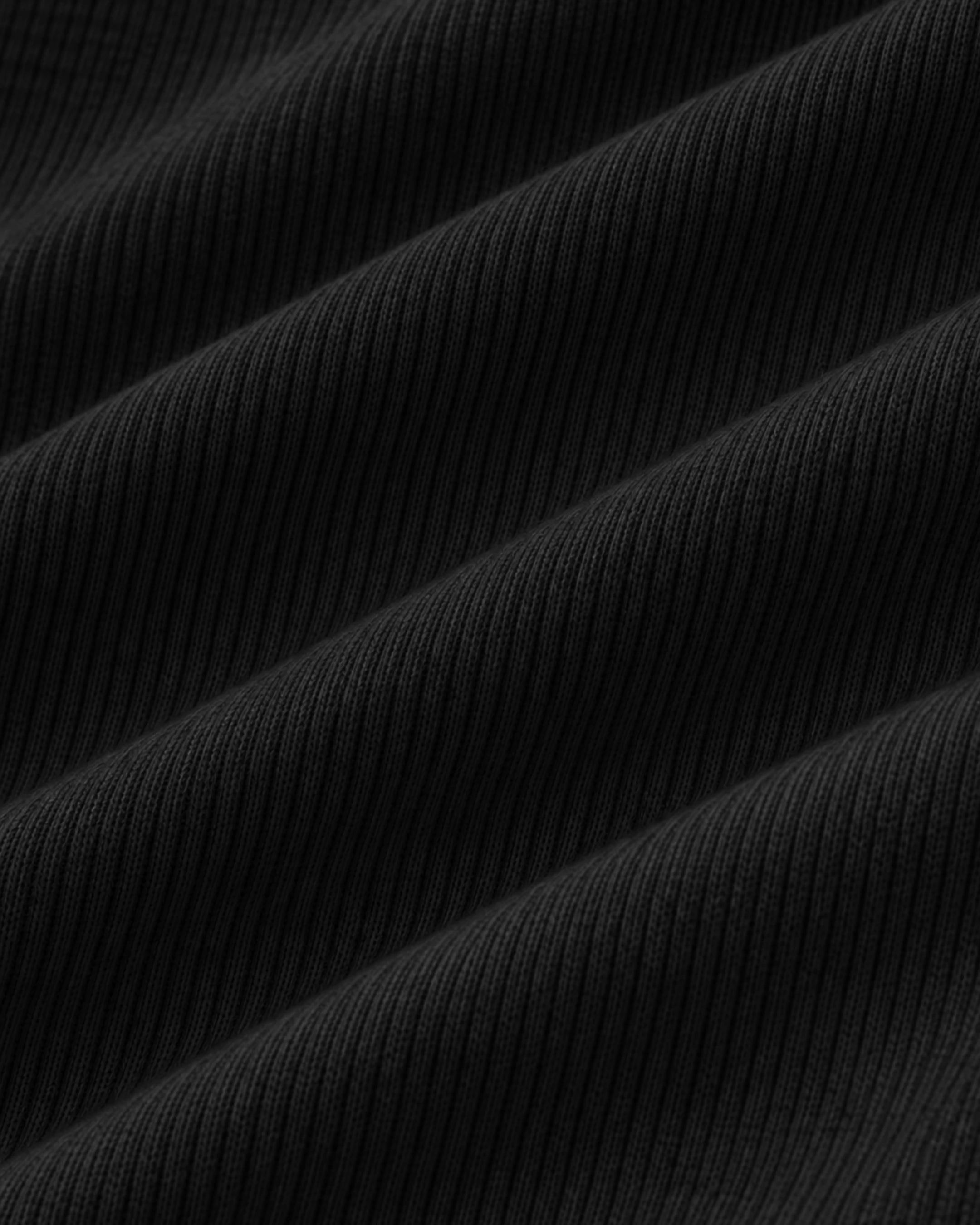 Ribbed T-Shirt | Black