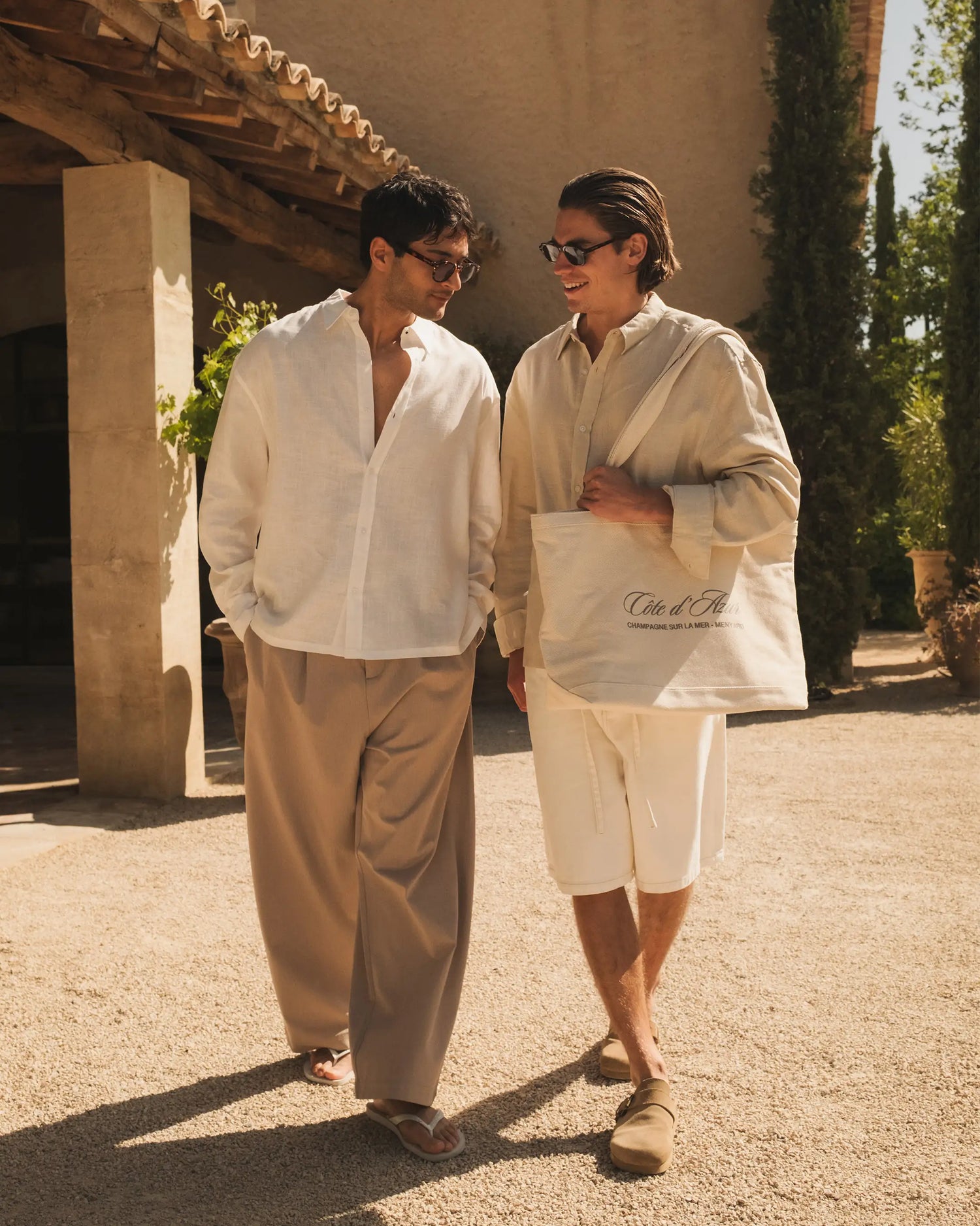 Cannes Linen Shirt | White
