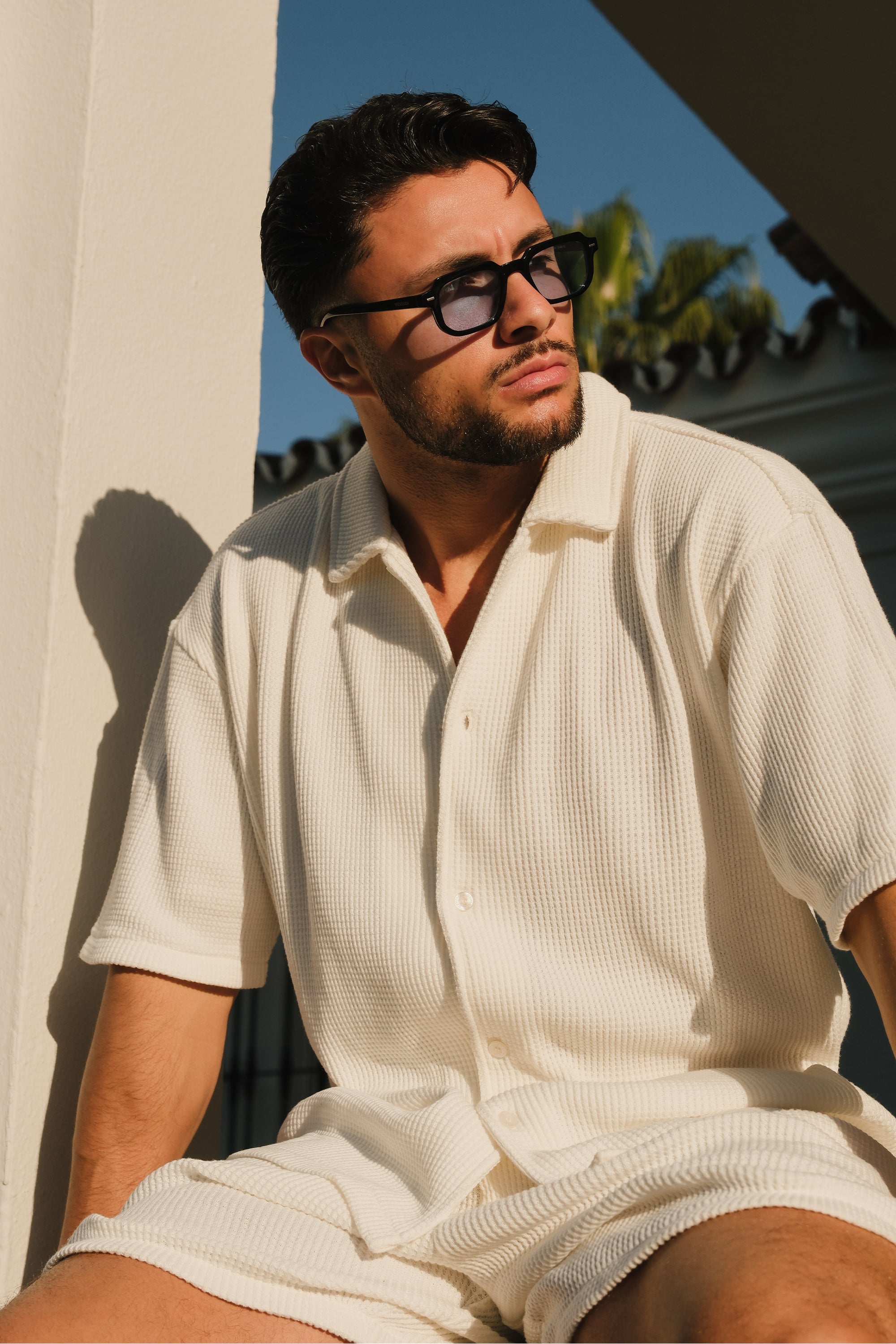 Sirocco sunglasses - Black/Blue